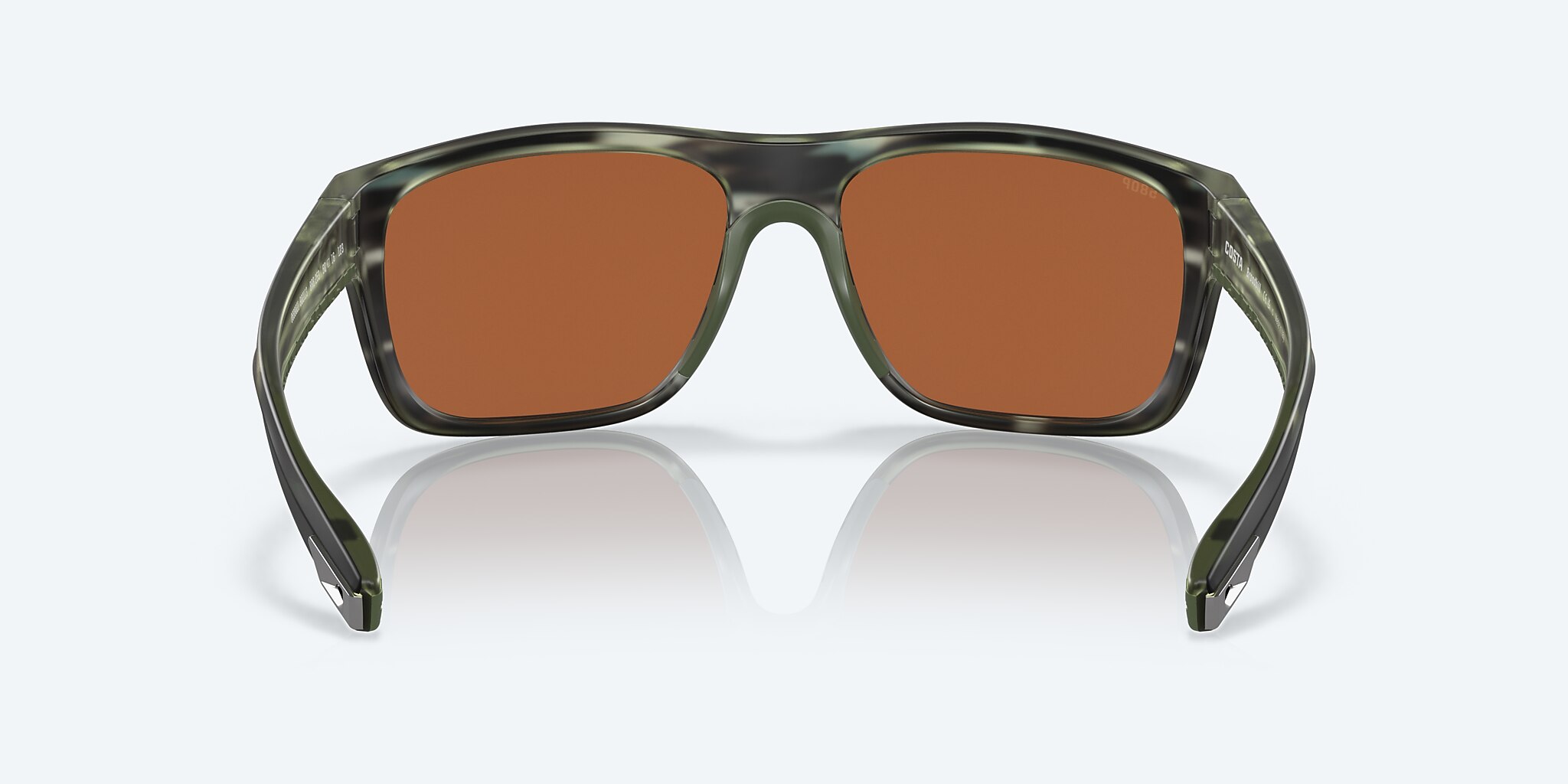 Sunglasses Costa Broadbill L (60-16) with Green Mirror lens and Matte Reef frame Image 4 of 7