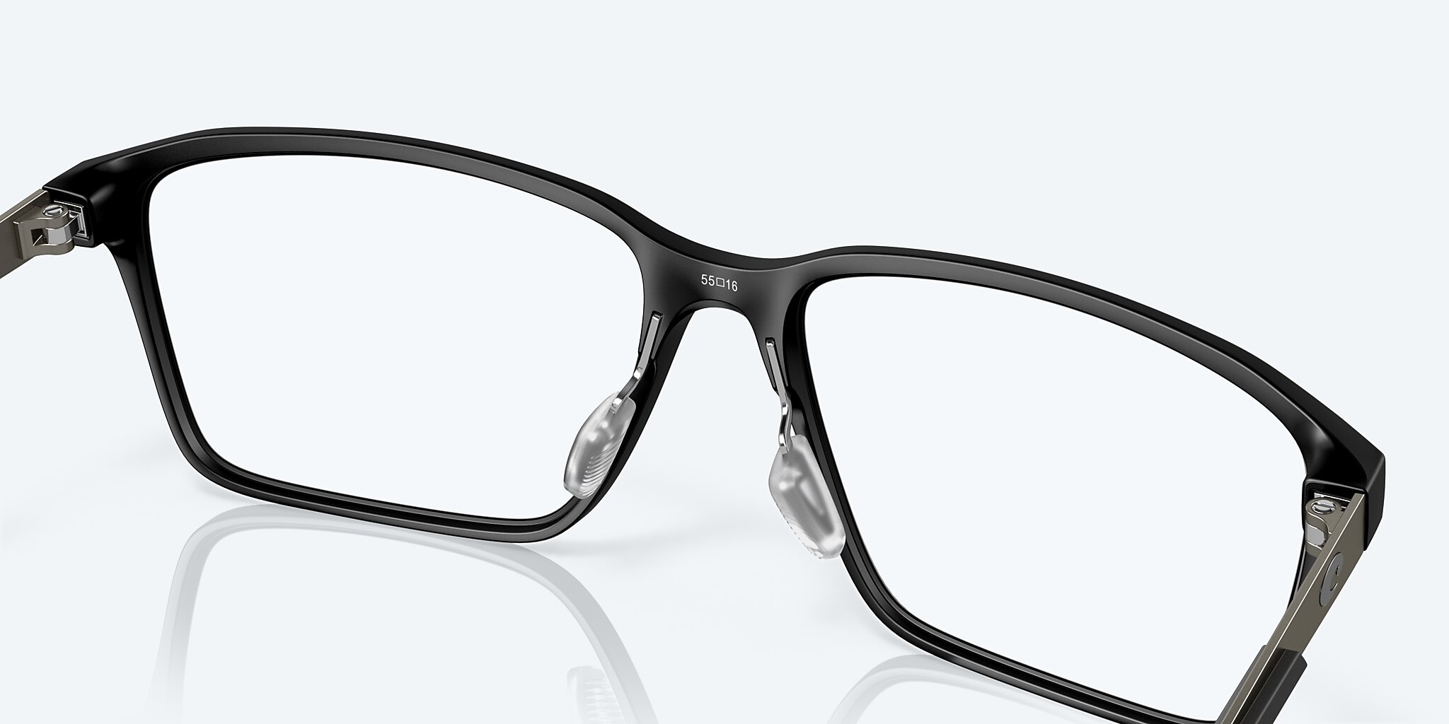 Lentes de Vista Costa Pacific Rise 400 L (55-16) con Micas de Demostración lente y Negro montura Imagen 7 de 7