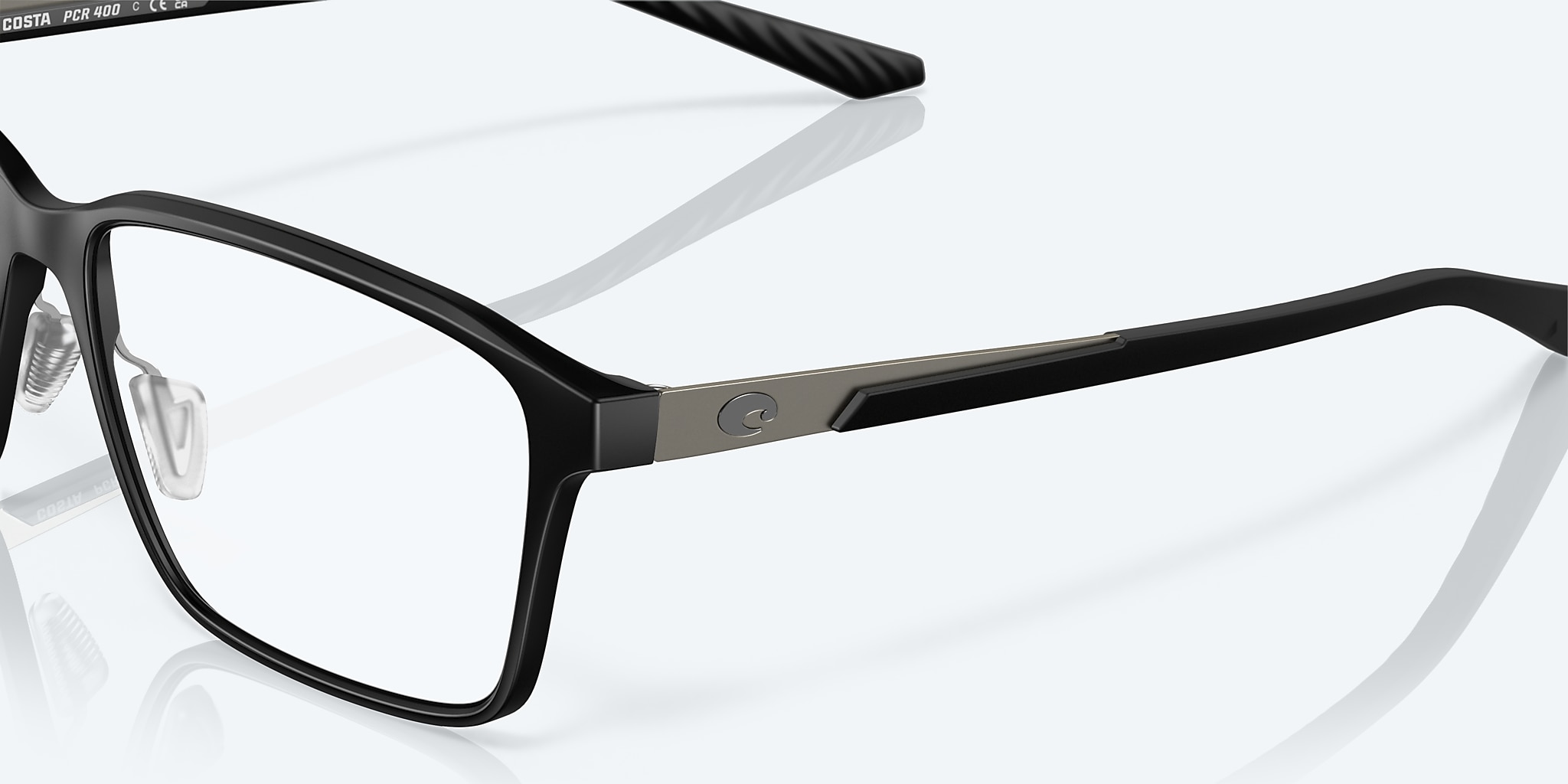 Lentes de Vista Costa Pacific Rise 400 L (55-16) con Micas de Demostración lente y Negro montura Imagen 6 de 7