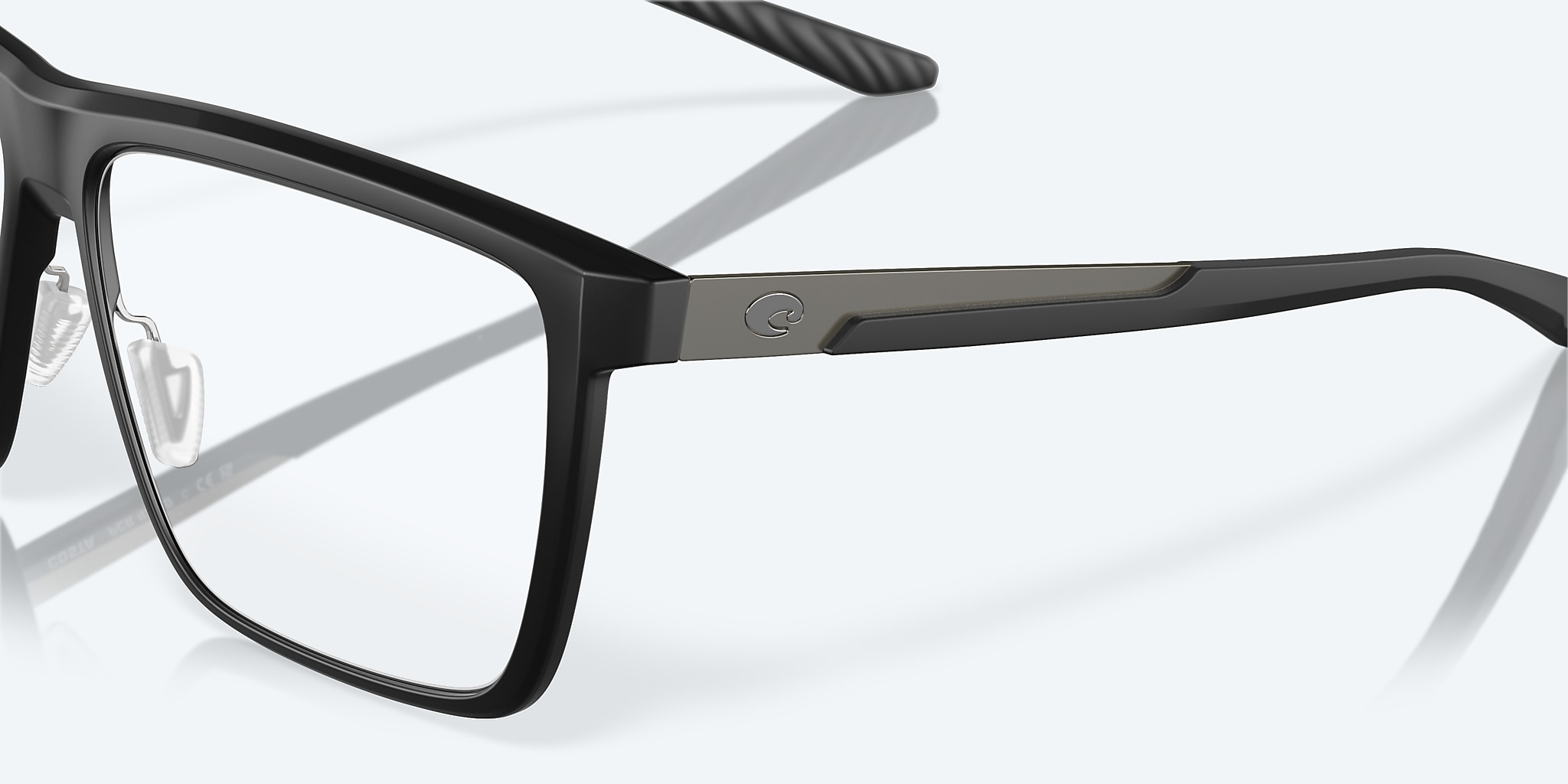 Lentes de Vista Costa Pacific Rise 430 M (55-14) con Micas de Demostración lente y Negro Mate montura Imagen 6 de 7 Lentes de Vista Costa Pacific Rise 430 M (55-14) con Micas de Demostración lente y Negro Mate montura Imagen 6 de 7