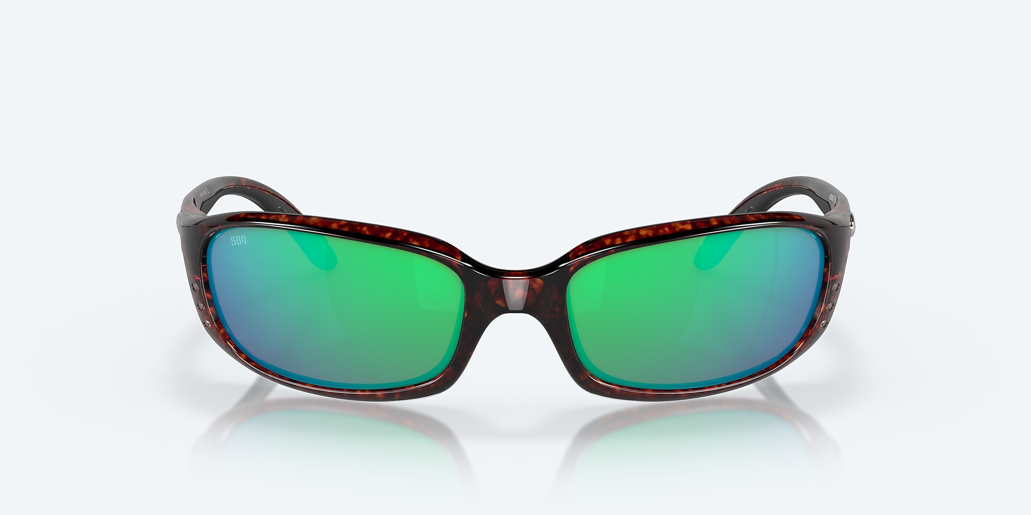 Sunglasses Costa Brine S (59-18) with Green Mirror lens and Tortoise frame Image 2 of 7 Sunglasses Costa Brine S (59-18) with Green Mirror lens and Tortoise frame Image 2 of 7