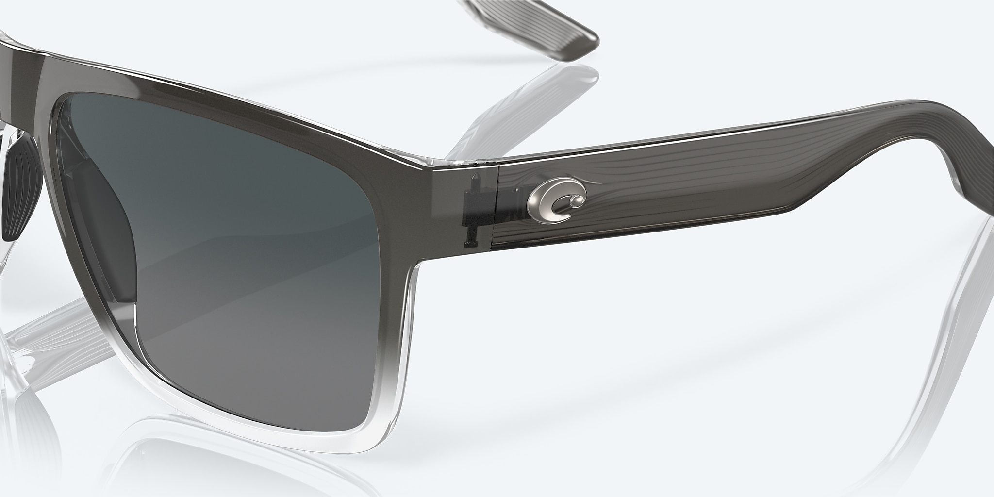 Sunglasses Costa Paunch XL XXL (59-18) with Gray Gradient lens and Fog Gray frame Image 6 of 7 Sunglasses Costa Paunch XL XXL (59-18) with Gray Gradient lens and Fog Gray frame Image 6 of 7