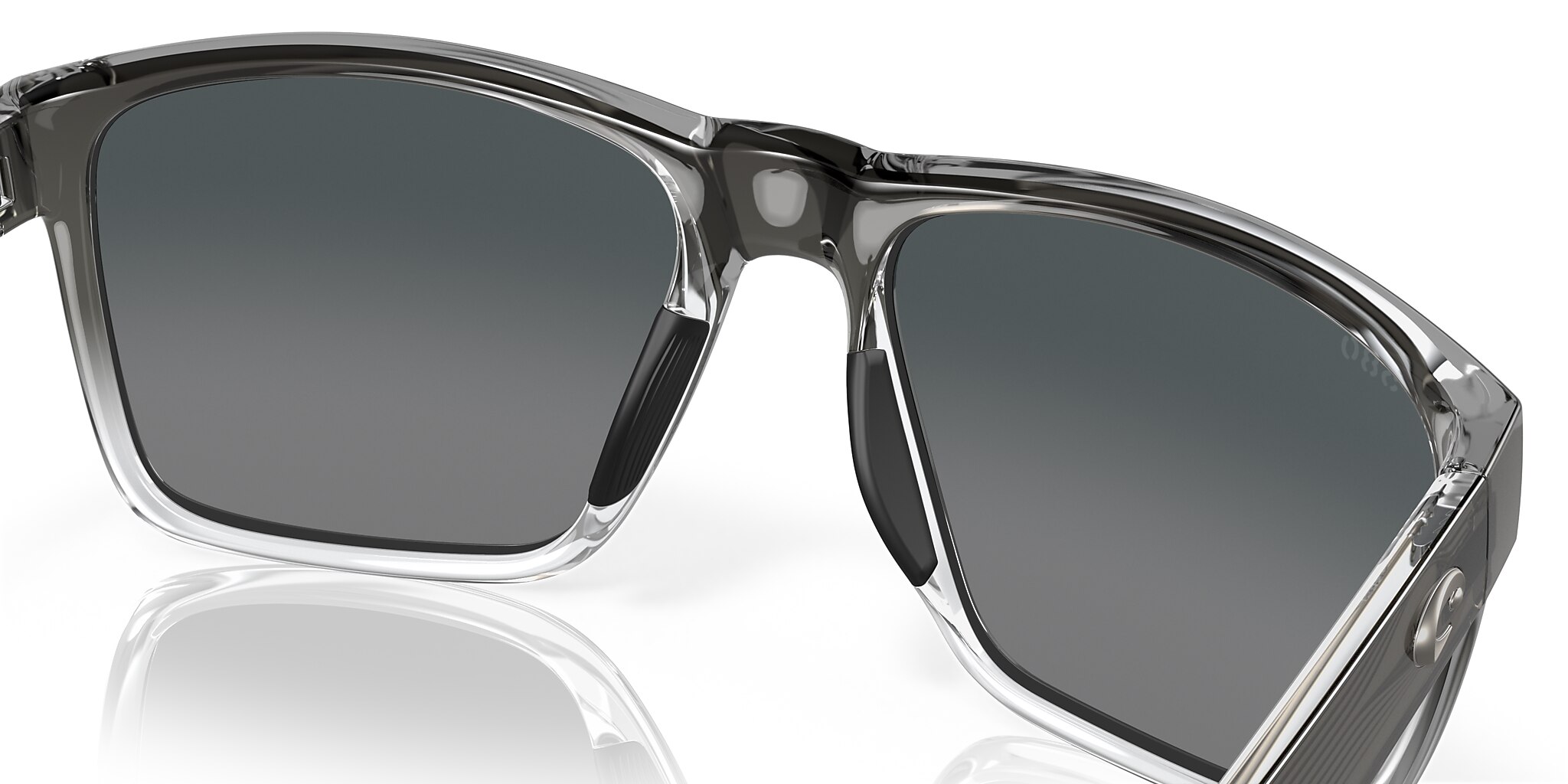 Paunch XL Polarized Sunglasses in Gray Gradient | Costa Del