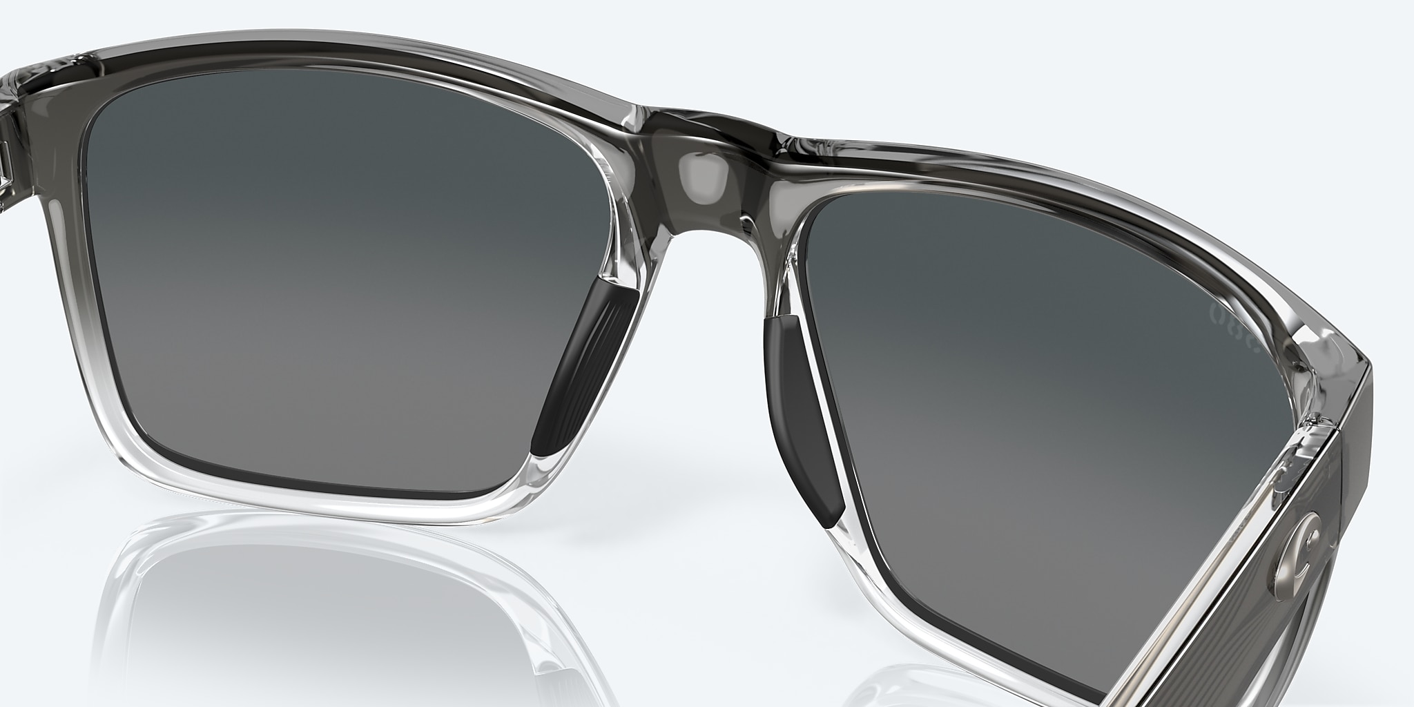 Sunglasses Costa Paunch XL XXL (59-18) with Gray Gradient lens and Fog Gray frame Image 7 of 7 Sunglasses Costa Paunch XL XXL (59-18) with Gray Gradient lens and Fog Gray frame Image 7 of 7