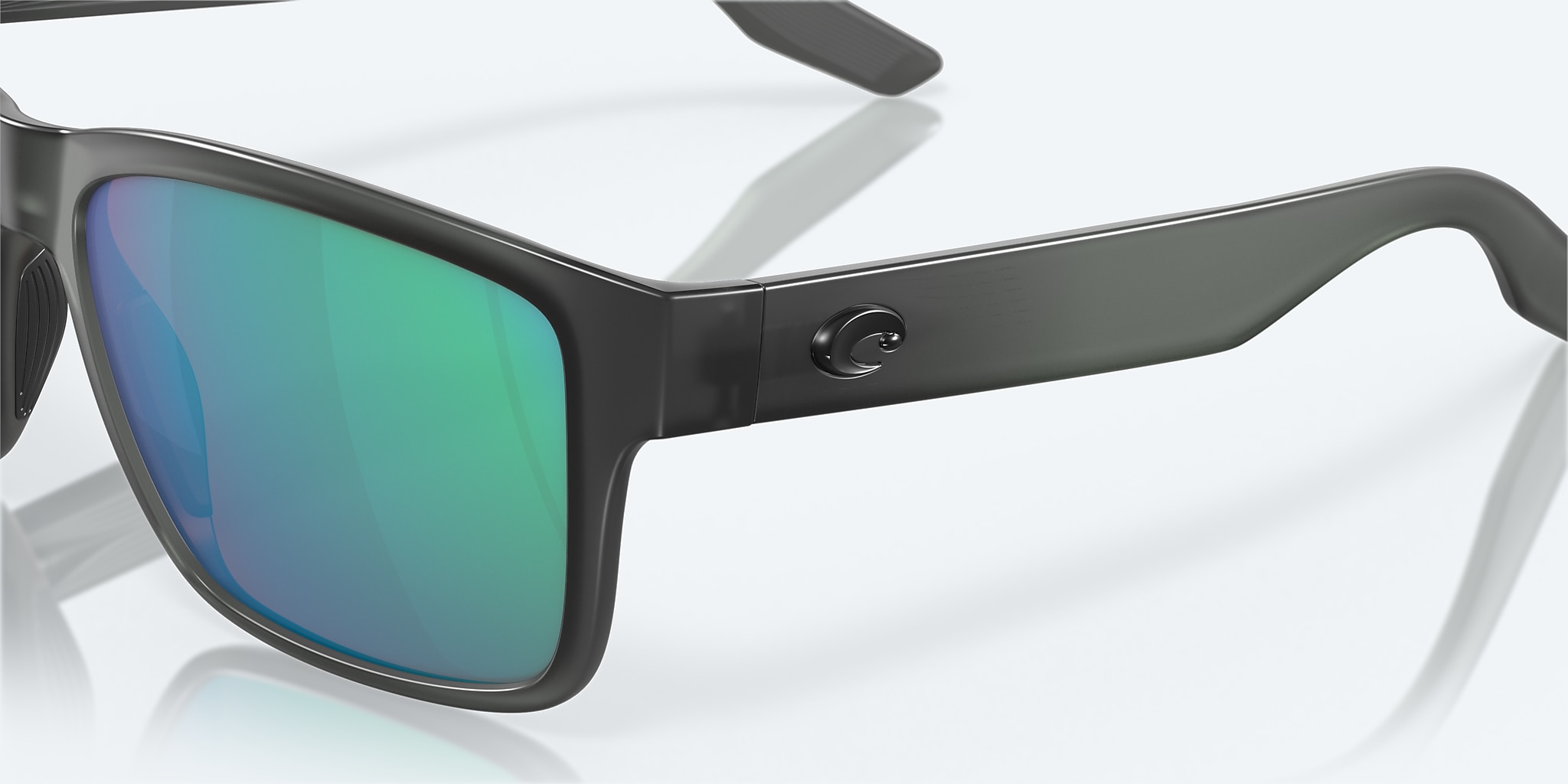 Sunglasses Costa Paunch XL (57-16) with Green Mirror lens and Matte Smoke Crystal frame Image 6 of 7 Sunglasses Costa Paunch XL (57-16) with Green Mirror lens and Matte Smoke Crystal frame Image 6 of 7