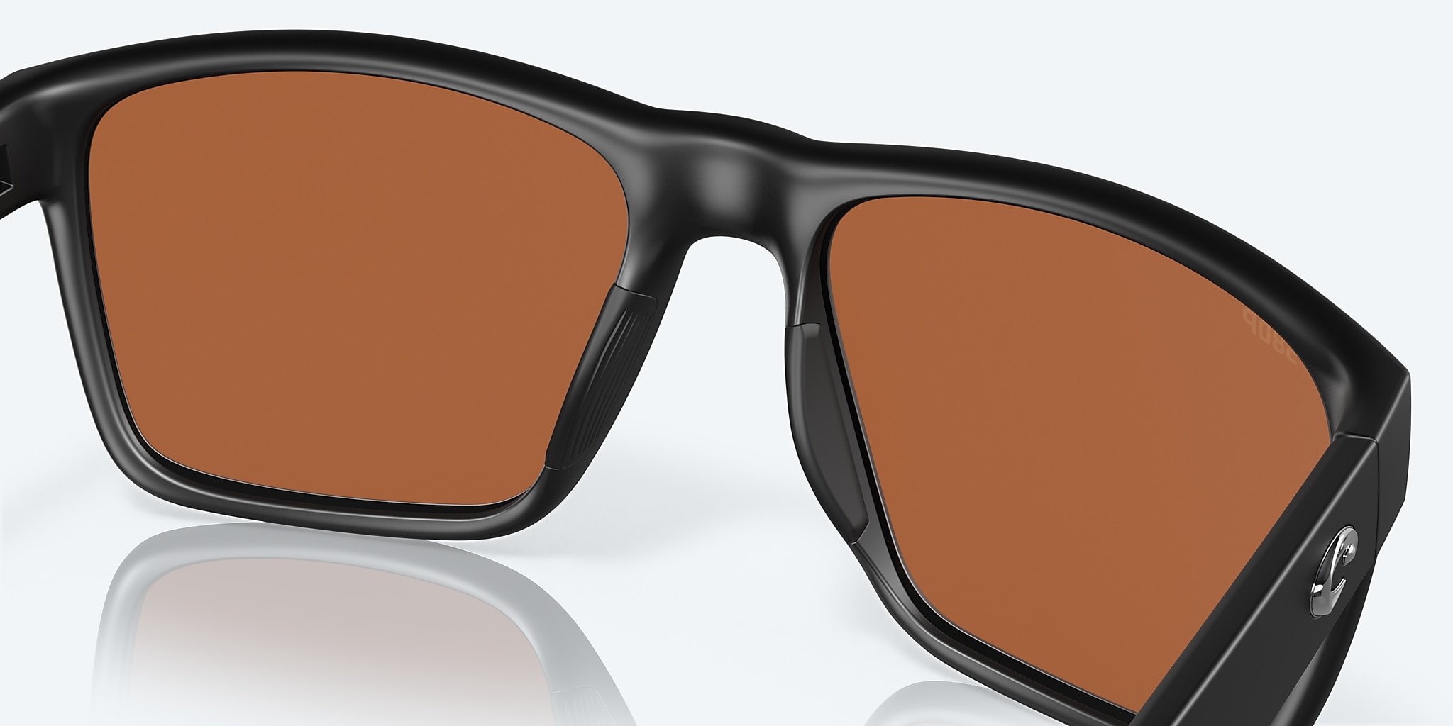 Sunglasses Costa Paunch XL XXL (59-18) with Green Mirror lens and Matte Black frame Image 7 of 7 Sunglasses Costa Paunch XL XXL (59-18) with Green Mirror lens and Matte Black frame Image 7 of 7
