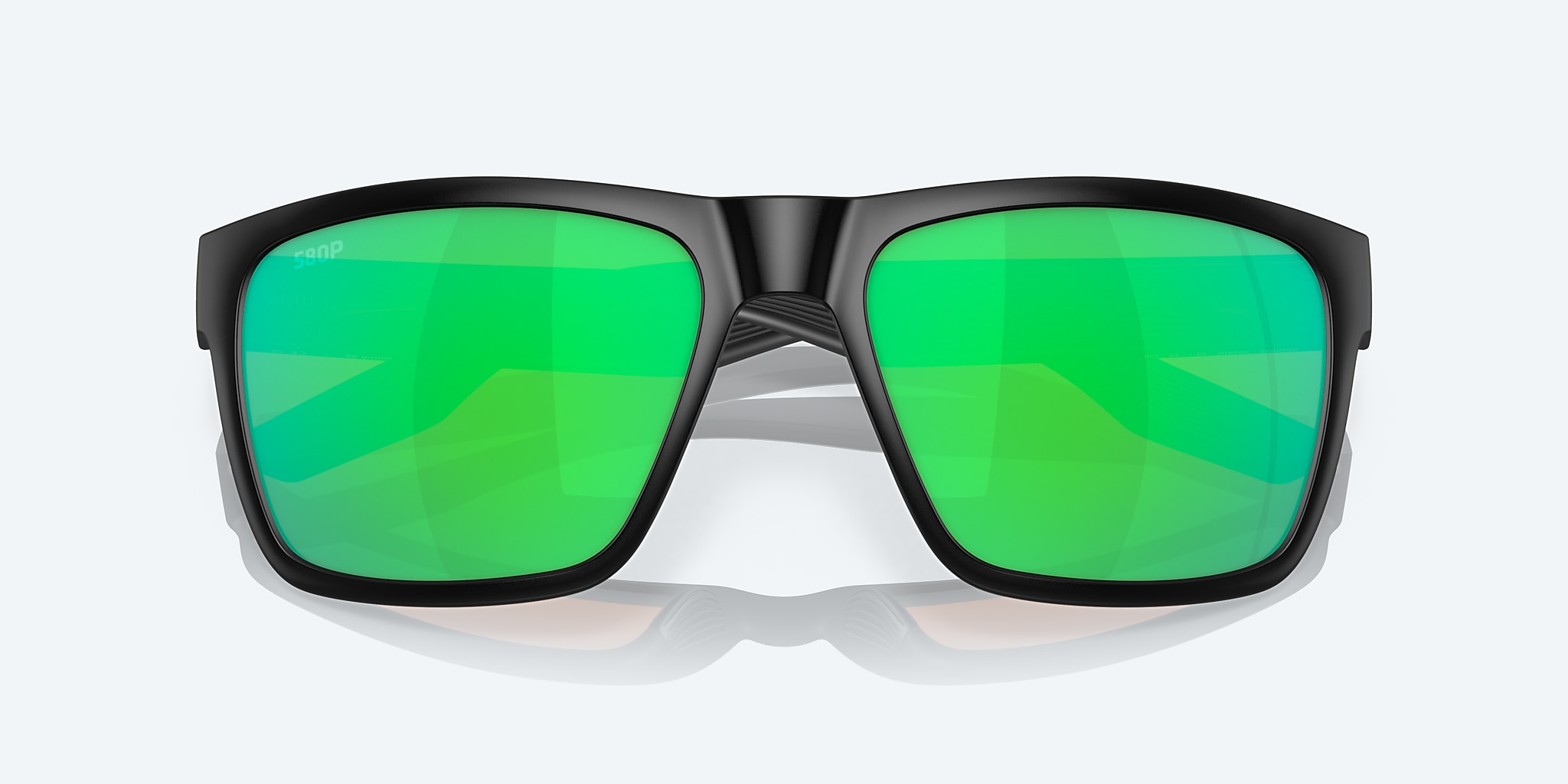 Sunglasses Costa Paunch XL XXL (59-18) with Green Mirror lens and Matte Black frame Image 5 of 7 Sunglasses Costa Paunch XL XXL (59-18) with Green Mirror lens and Matte Black frame Image 5 of 7