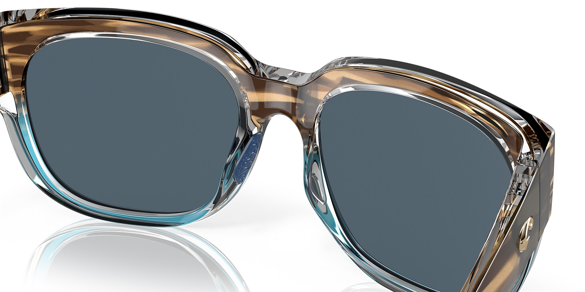 Costa Waterwoman 2 XL (58-18) with Gray lenses and Shiny Wahoo