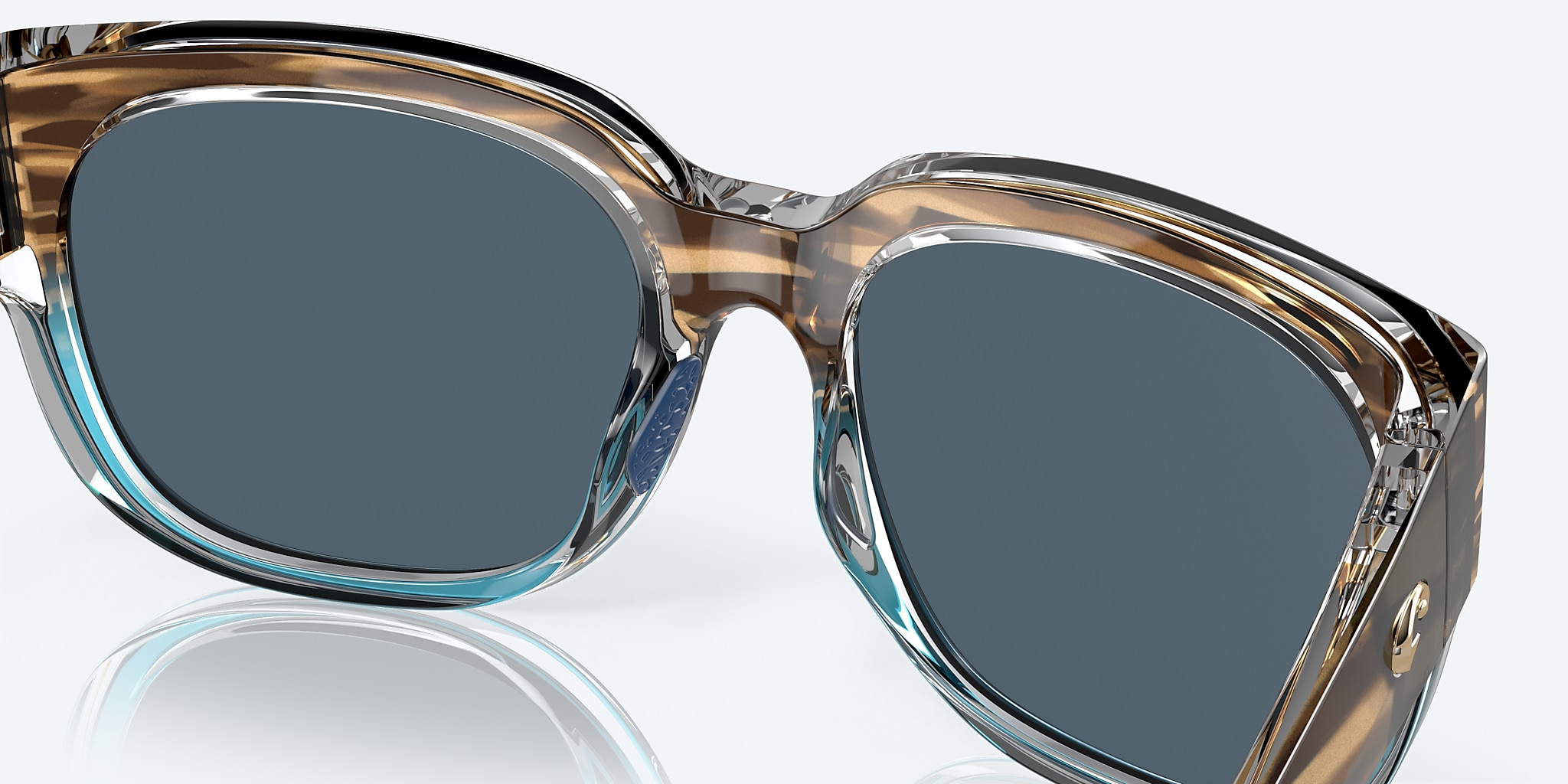 Sunglasses Costa Waterwoman 2 XL (58-18) with Gray lens and Shiny Wahoo frame Image 7 of 7 Sunglasses Costa Waterwoman 2 XL (58-18) with Gray lens and Shiny Wahoo frame Image 7 of 7