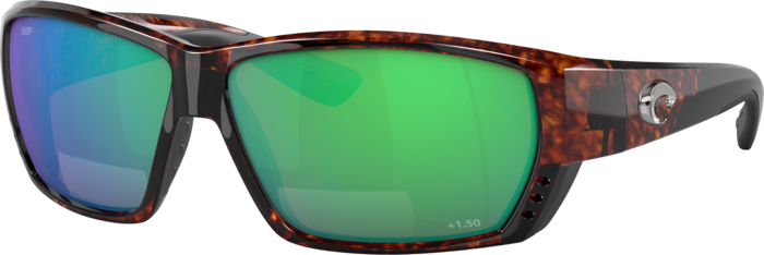 Costa Tuna Alley Readers XL (62-11) with Green Mirror lenses and