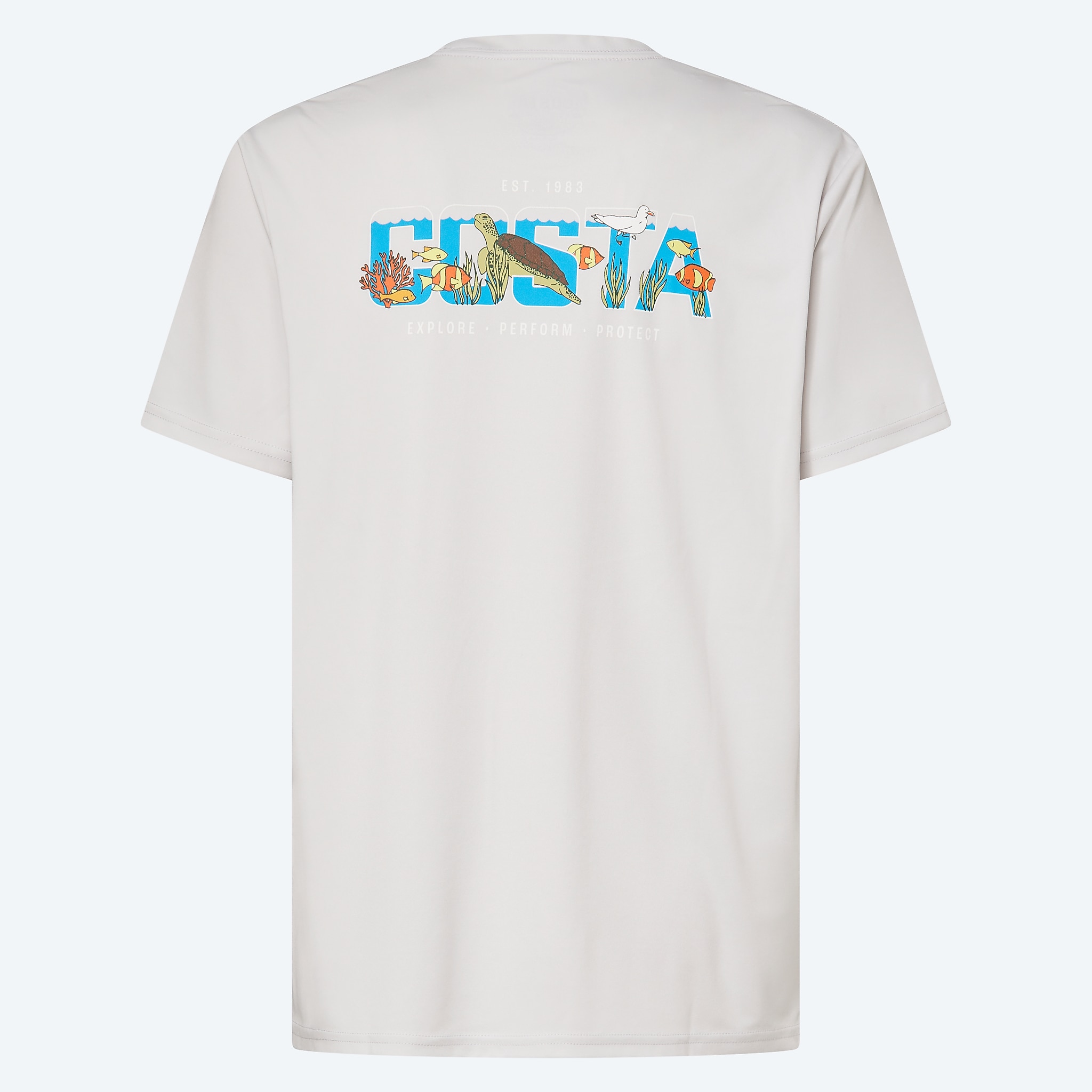 Apparel Gris nacré Costa Wordmark Ocean Image 1 de 3