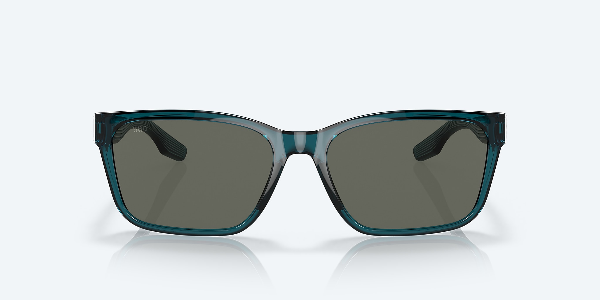 Sunglasses Costa Palmas XL (57-17) with Gray lens and Teal frame Image 2 of 7 Sunglasses Costa Palmas XL (57-17) with Gray lens and Teal frame Image 2 of 7