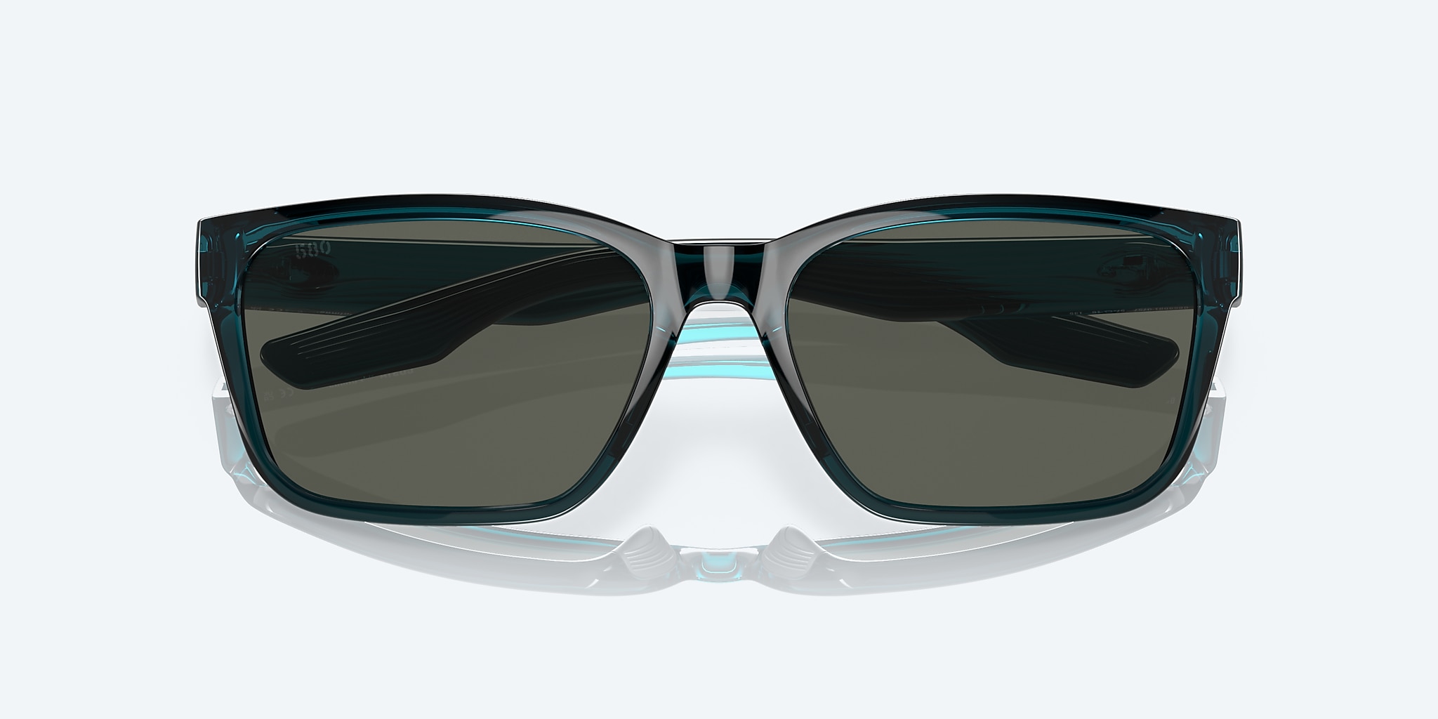 Sunglasses Costa Palmas XL (57-17) with Gray lens and Teal frame Image 5 of 7 Sunglasses Costa Palmas XL (57-17) with Gray lens and Teal frame Image 5 of 7