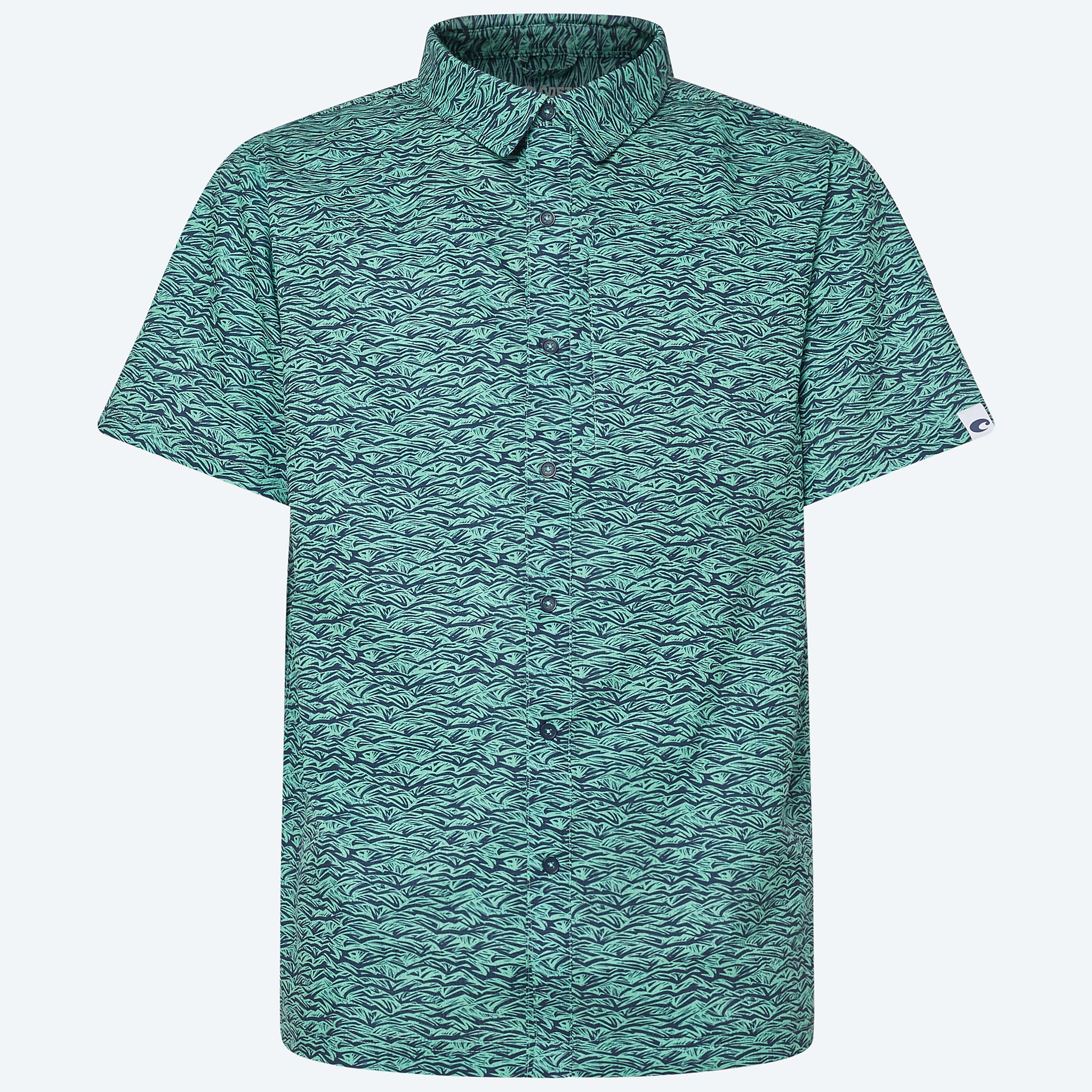 Wilson Print Hybrid Tech Button Down