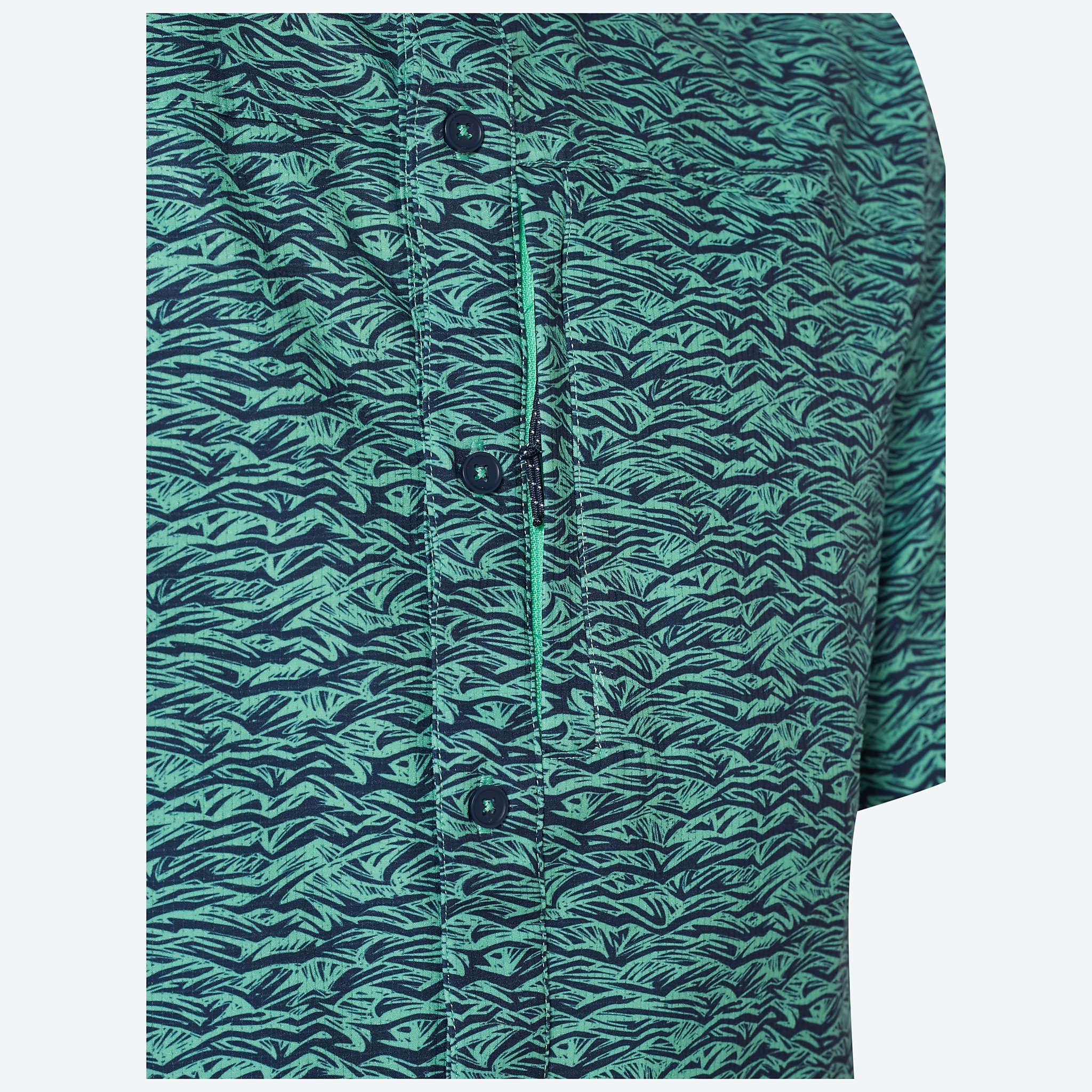 Wilson Print Hybrid Tech Button Down