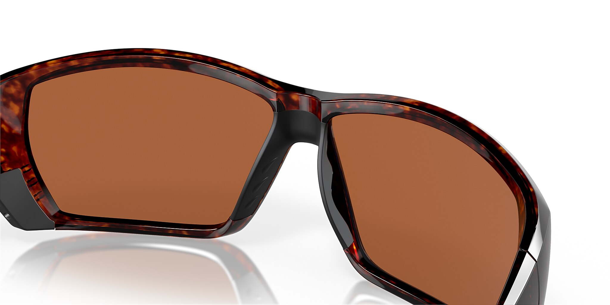Costa Tuna Alley XL (62-11) with Green Mirror lenses and Tortoise