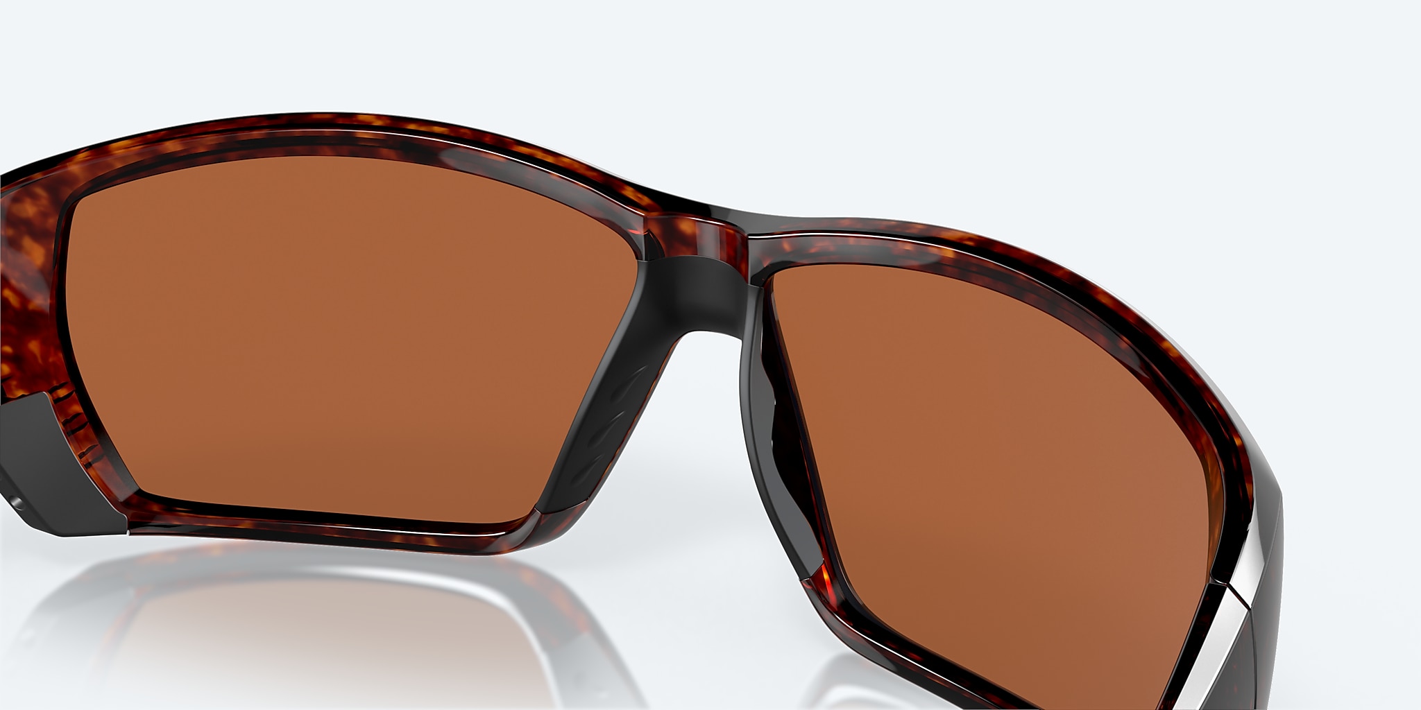 Sunglasses Costa Tuna Alley XL (62-11) with Green Mirror lens and Tortoise frame Image 7 of 7 Sunglasses Costa Tuna Alley XL (62-11) with Green Mirror lens and Tortoise frame Image 7 of 7