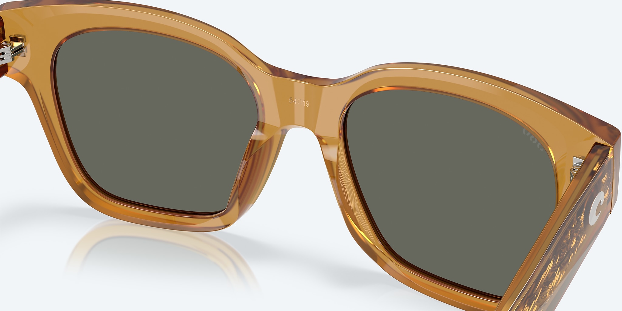 Sunglasses Costa Nusa XL (54-19) with Gray lens and Sun Ray frame Image 7 of 7 Sunglasses Costa Nusa XL (54-19) with Gray lens and Sun Ray frame Image 7 of 7