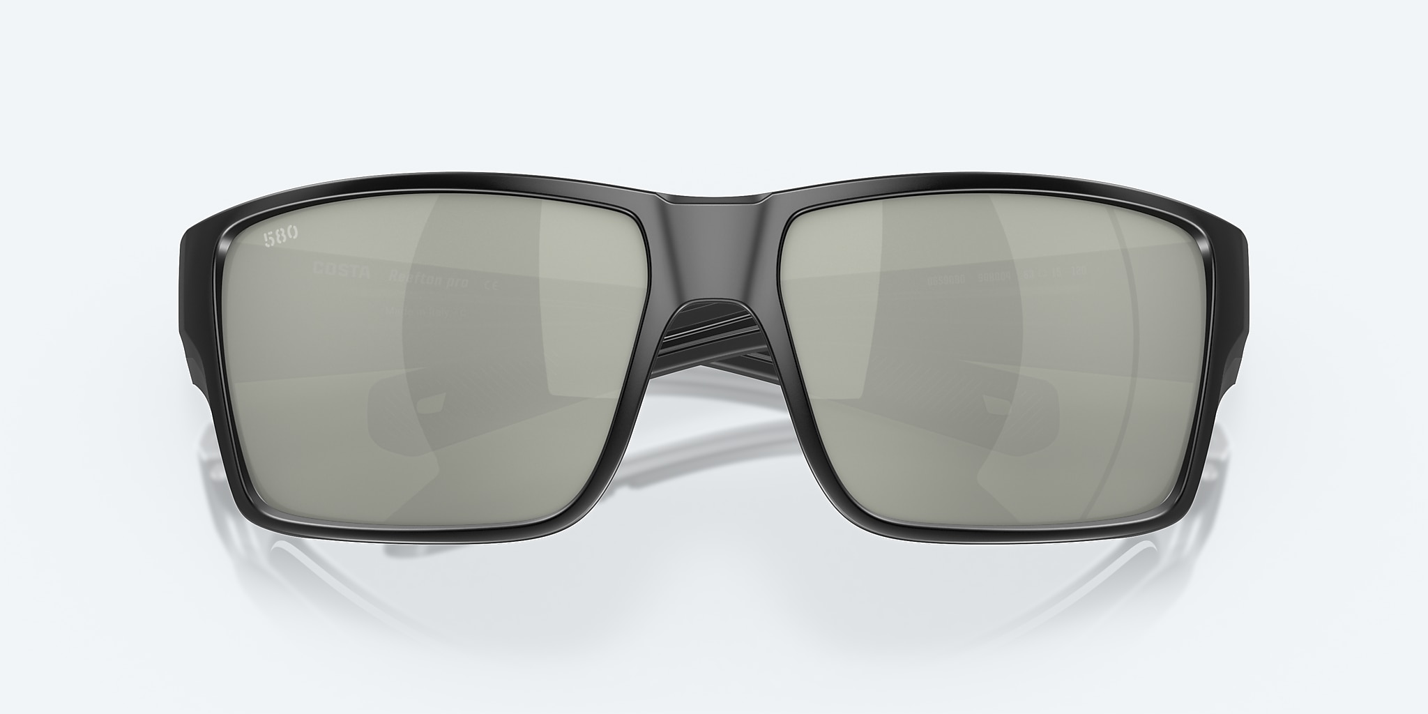 Sunglasses Costa Reefton PRO XL (63-15) with Gray Silver Mirror lens and Matte Black frame Image 5 of 7 Sunglasses Costa Reefton PRO XL (63-15) with Gray Silver Mirror lens and Matte Black frame Image 5 of 7