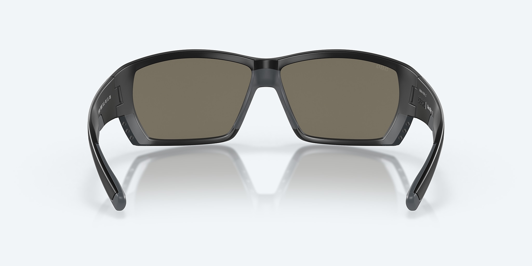 Sunglasses Costa Tuna Alley XL (62-11) with Blue Mirror lens and Matte Black frame Image 4 of 7 Sunglasses Costa Tuna Alley XL (62-11) with Blue Mirror lens and Matte Black frame Image 4 of 7