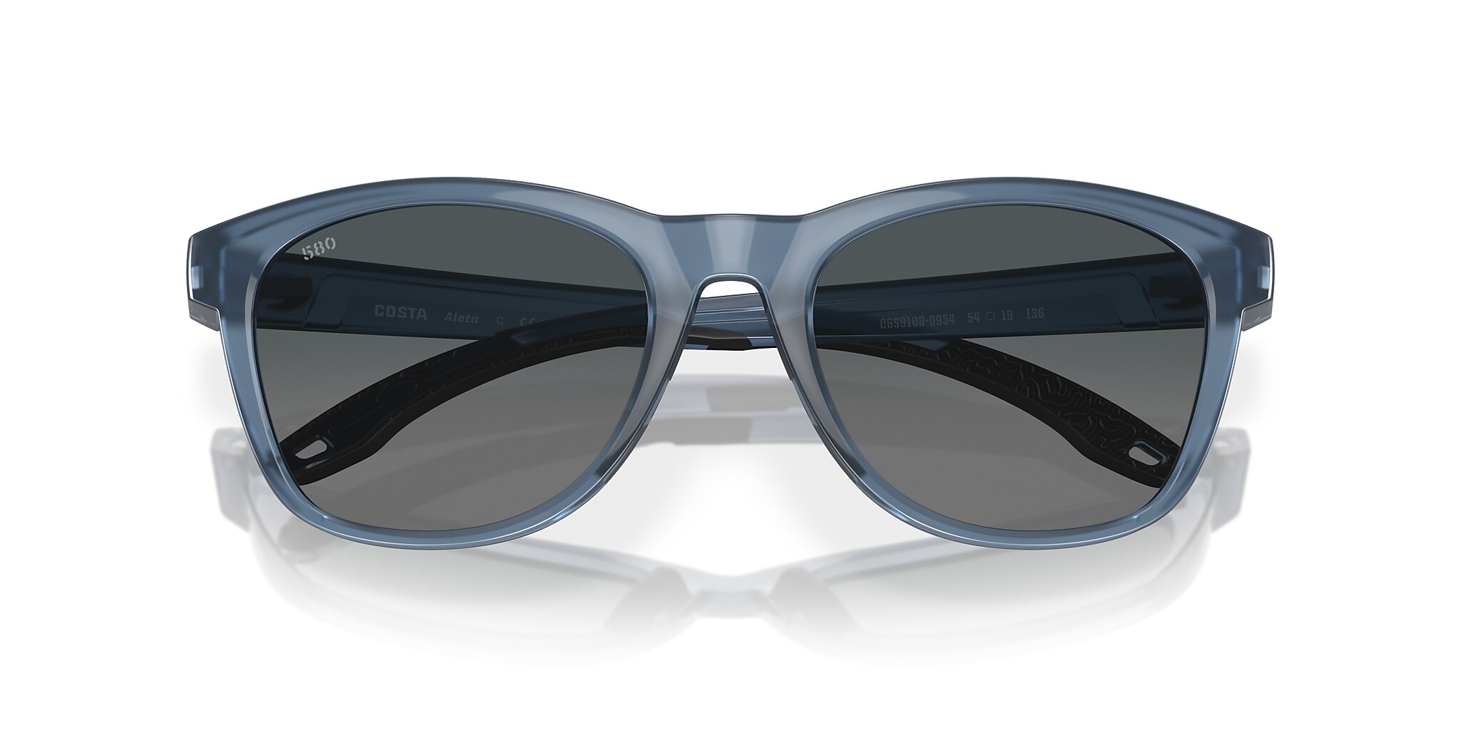 Costa Aleta L (54-19) with Gray Gradient lenses and Blue Foam
