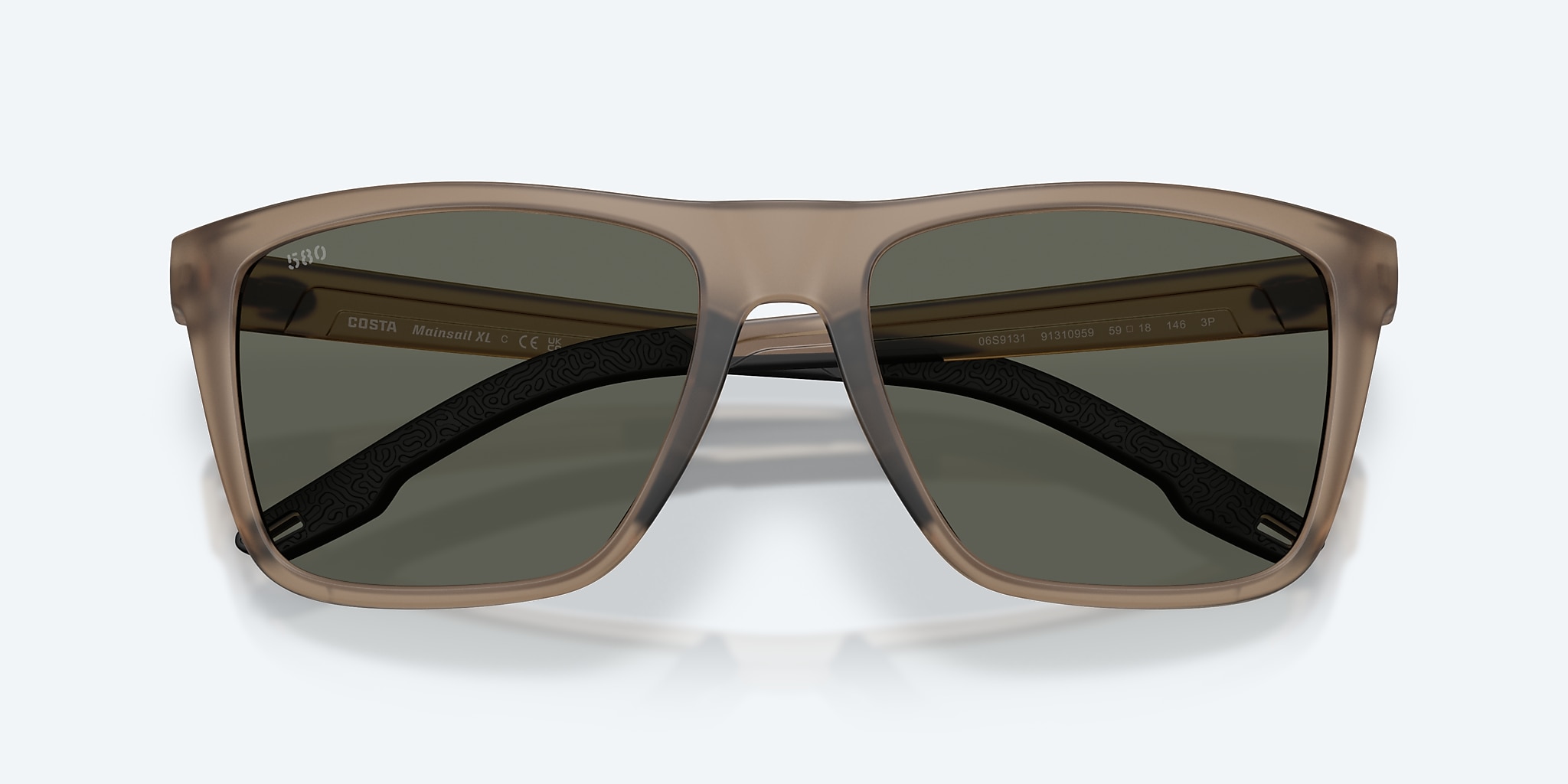 Lunettes de soleil Costa Mainsail XL XXL (59-18) avec Gris verre et Marron mat Smoke monture Image 5 de 8 Lunettes de soleil Costa Mainsail XL XXL (59-18) avec Gris verre et Marron mat Smoke monture Image 5 de 8