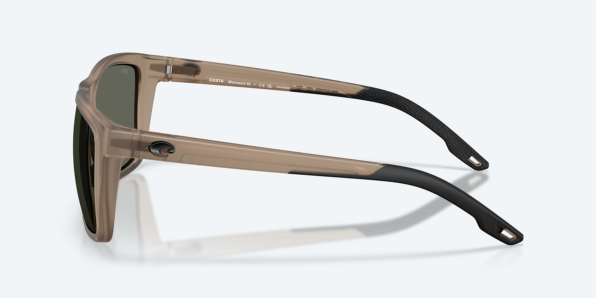 Lunettes de soleil Costa Mainsail XL XXL (59-18) avec Gris verre et Marron mat Smoke monture Image 3 de 8 Lunettes de soleil Costa Mainsail XL XXL (59-18) avec Gris verre et Marron mat Smoke monture Image 3 de 8