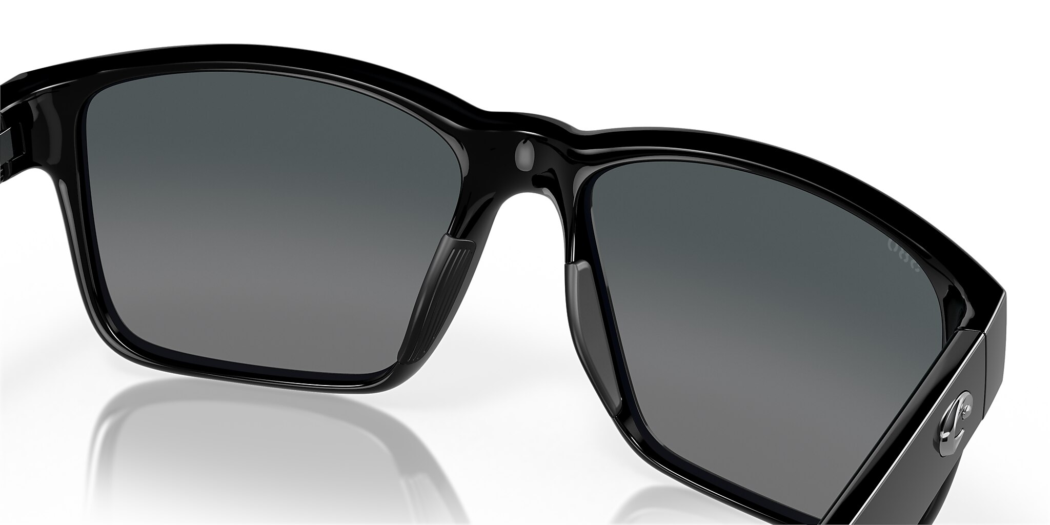 Costa Paunch XL (57-16) with Gray Gradient lenses and Black frame