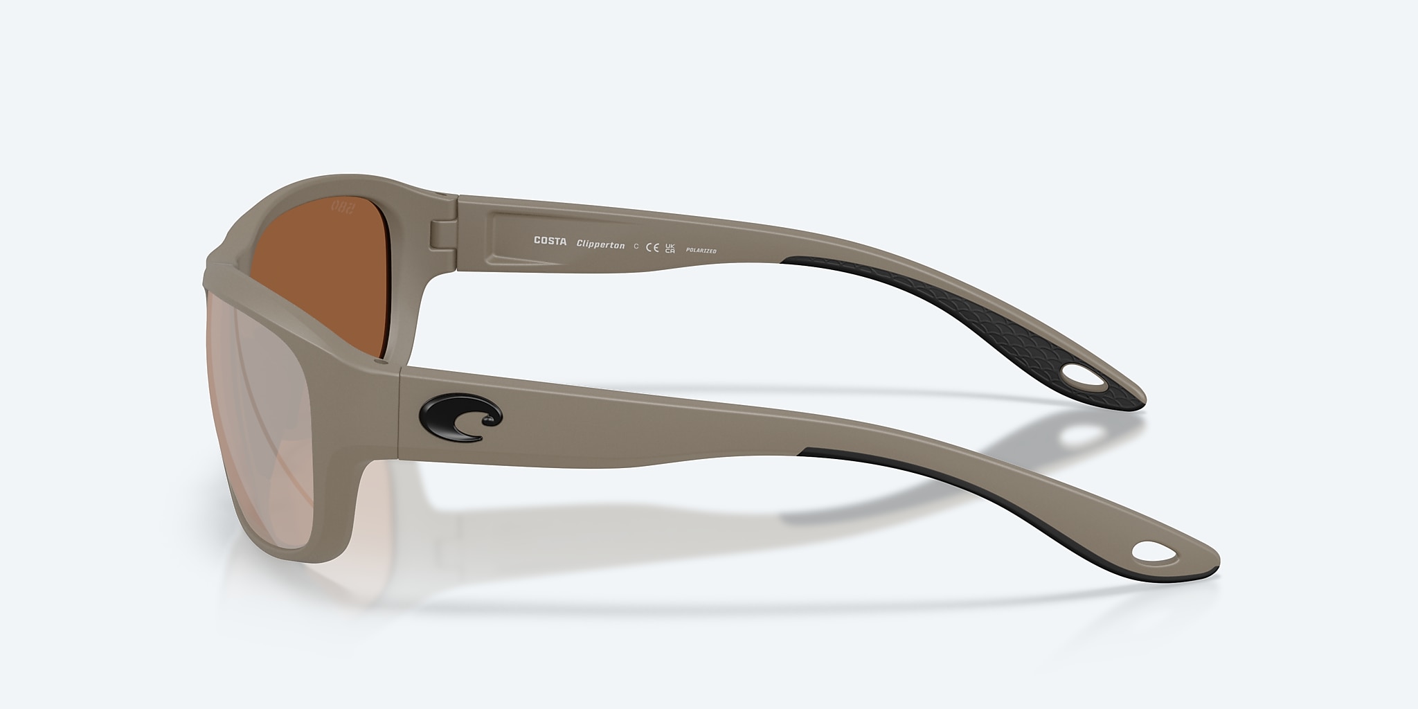 Lunettes de soleil Costa Clipperton M (58-18) avec Miroir Argent et cuivre verre et Sable mat monture Image 3 de 7 Lunettes de soleil Costa Clipperton M (58-18) avec Miroir Argent et cuivre verre et Sable mat monture Image 3 de 7