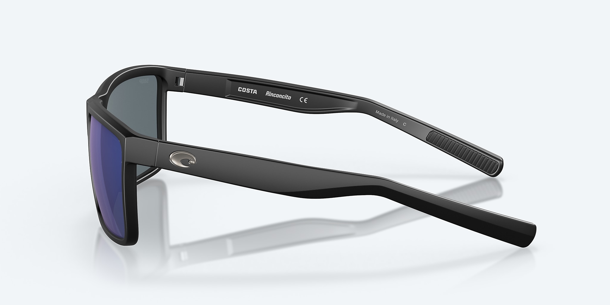 Sunglasses Costa Rinconcito M (60-12) with Blue Mirror lens and Matte Black frame Image 3 of 7 Sunglasses Costa Rinconcito M (60-12) with Blue Mirror lens and Matte Black frame Image 3 of 7