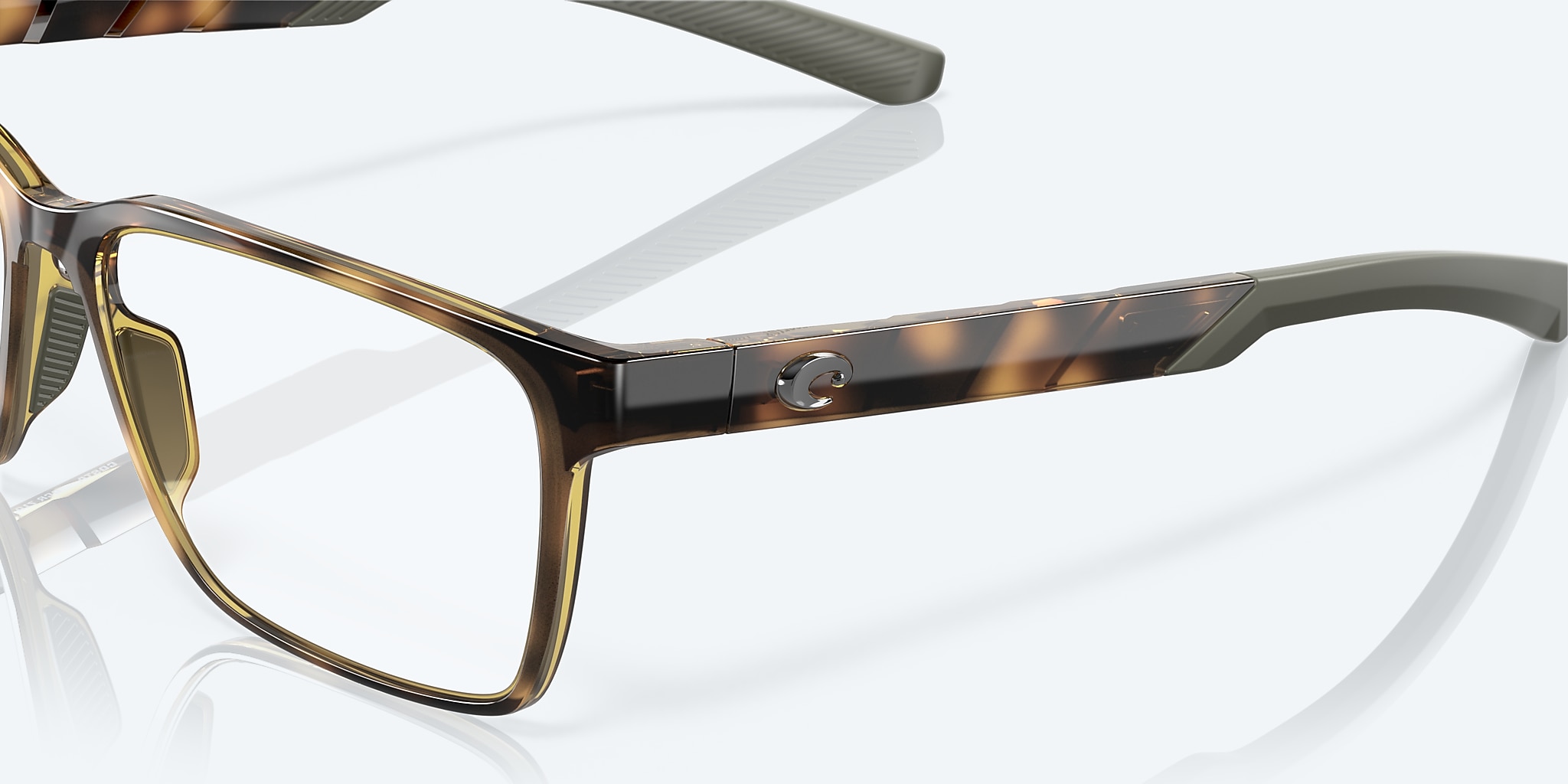 Eyeglasses Costa Ocean Ridge 710 L (54-16) with Demo Lens lens and Tortoise frame Image 6 of 7 Eyeglasses Costa Ocean Ridge 710 L (54-16) with Demo Lens lens and Tortoise frame Image 6 of 7