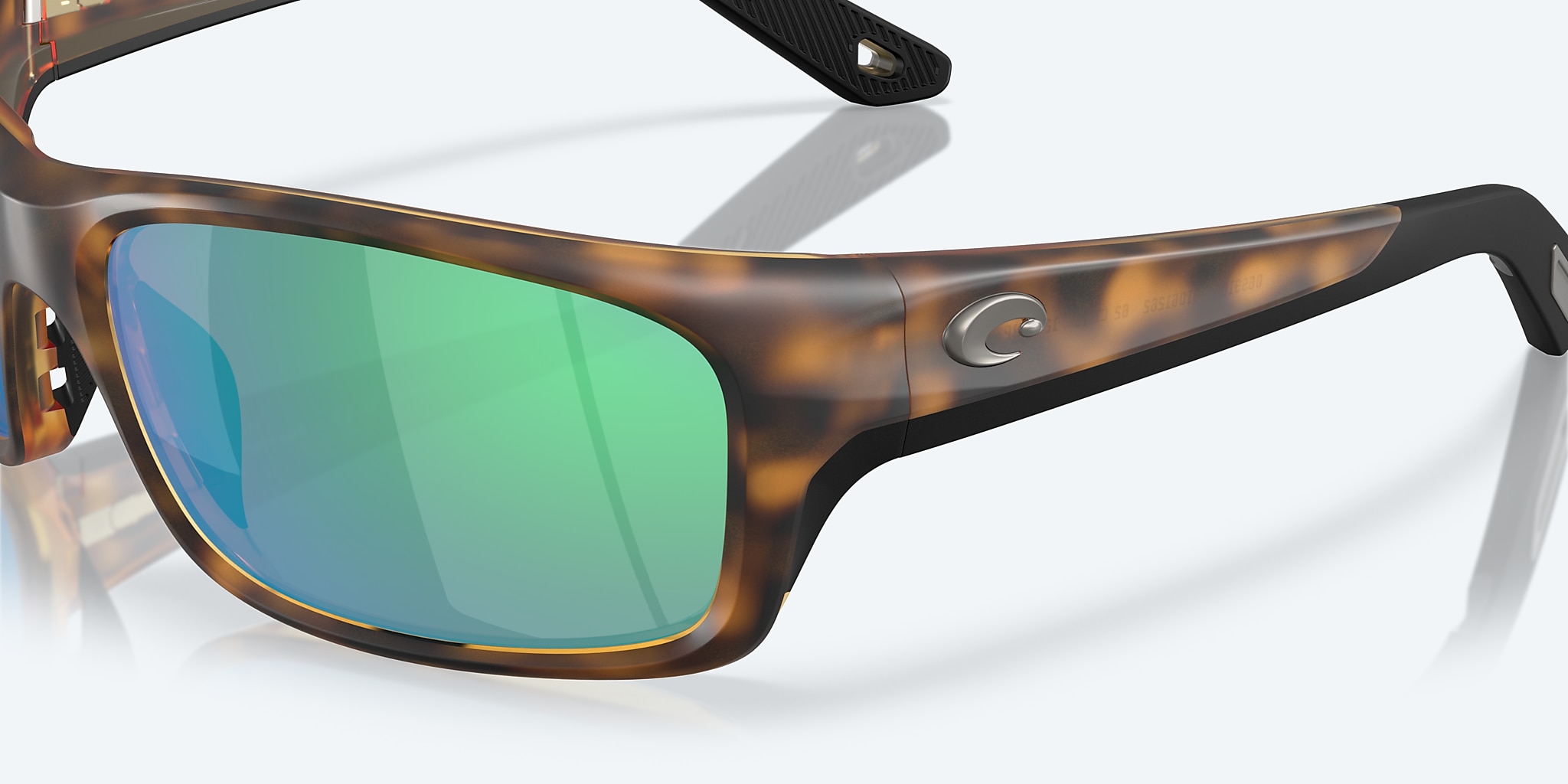 Sunglasses Costa Jose PRO L (62-16) with Green Mirror lens and Matte Tortoise frame Image 6 of 7 Sunglasses Costa Jose PRO L (62-16) with Green Mirror lens and Matte Tortoise frame Image 6 of 7