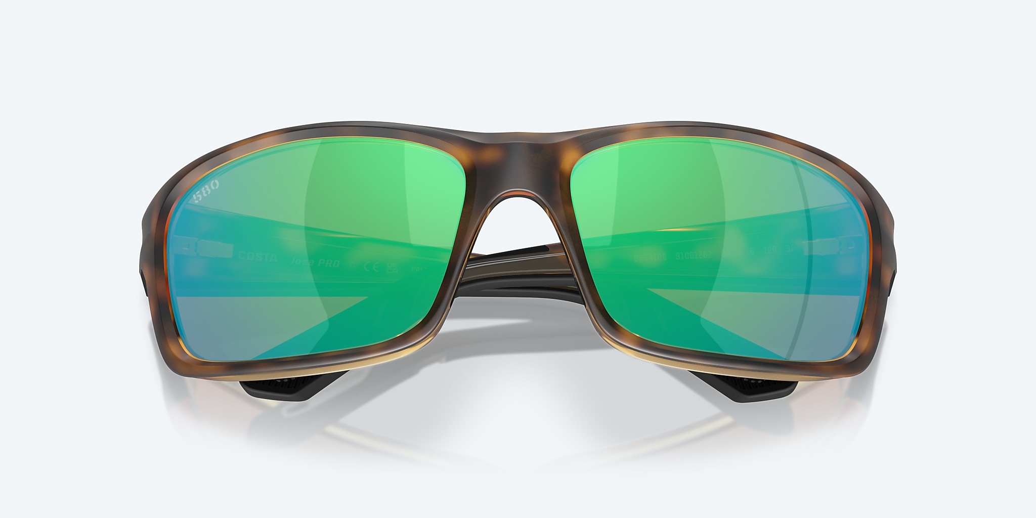 Sunglasses Costa Jose PRO L (62-16) with Green Mirror lens and Matte Tortoise frame Image 5 of 7 Sunglasses Costa Jose PRO L (62-16) with Green Mirror lens and Matte Tortoise frame Image 5 of 7