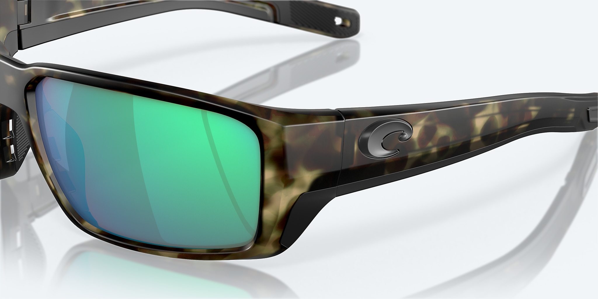 Sunglasses Costa Fantail PRO L (60-15) with Green Mirror lens and Matte Wetlands frame Image 6 of 8 Sunglasses Costa Fantail PRO L (60-15) with Green Mirror lens and Matte Wetlands frame Image 6 of 8