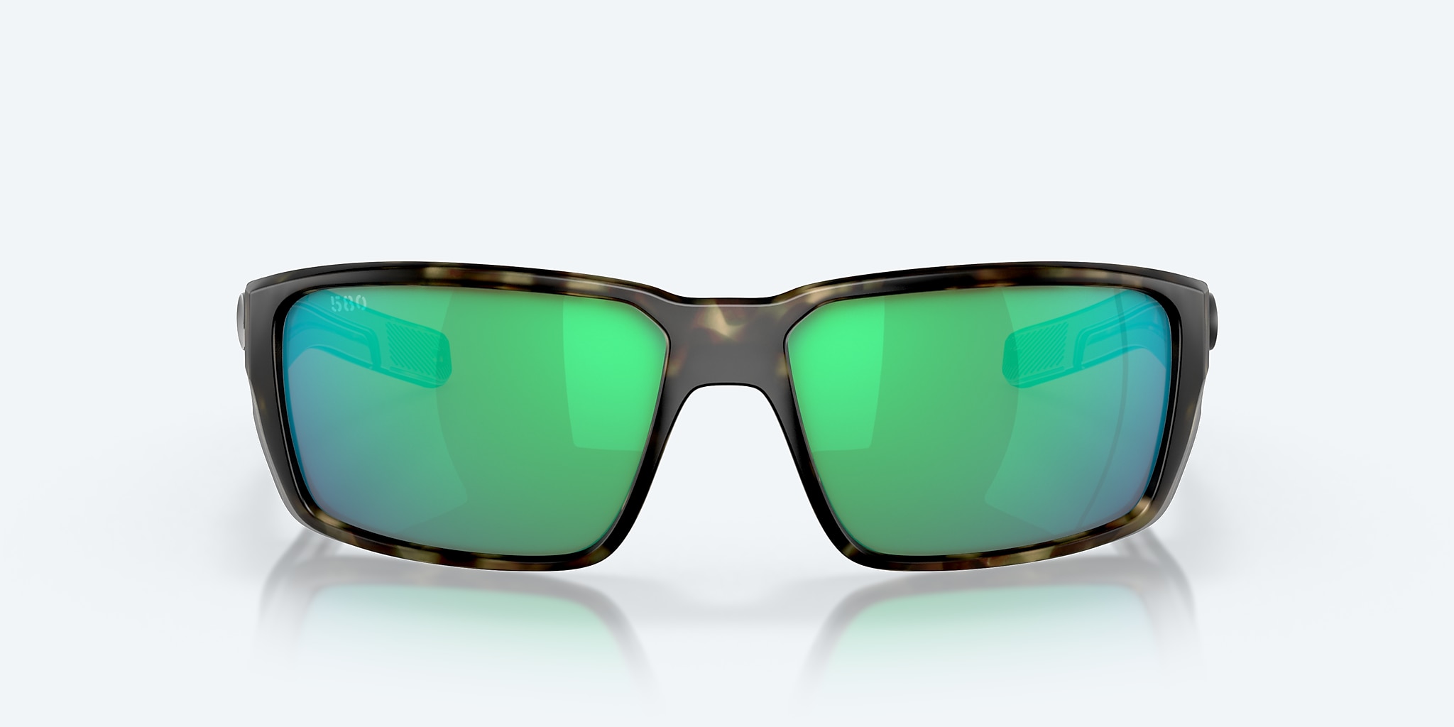 Sunglasses Costa Fantail PRO L (60-15) with Green Mirror lens and Matte Wetlands frame Image 2 of 8 Sunglasses Costa Fantail PRO L (60-15) with Green Mirror lens and Matte Wetlands frame Image 2 of 8