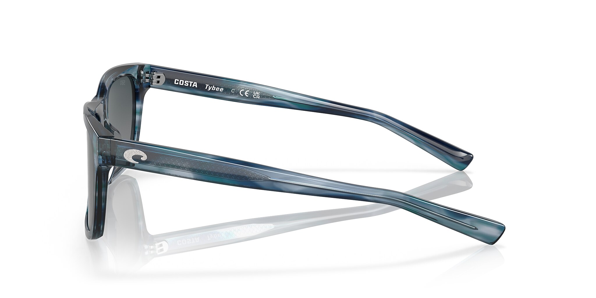 Costa Tybee M (55-19) with Gray Gradient lenses and Ocean Currents