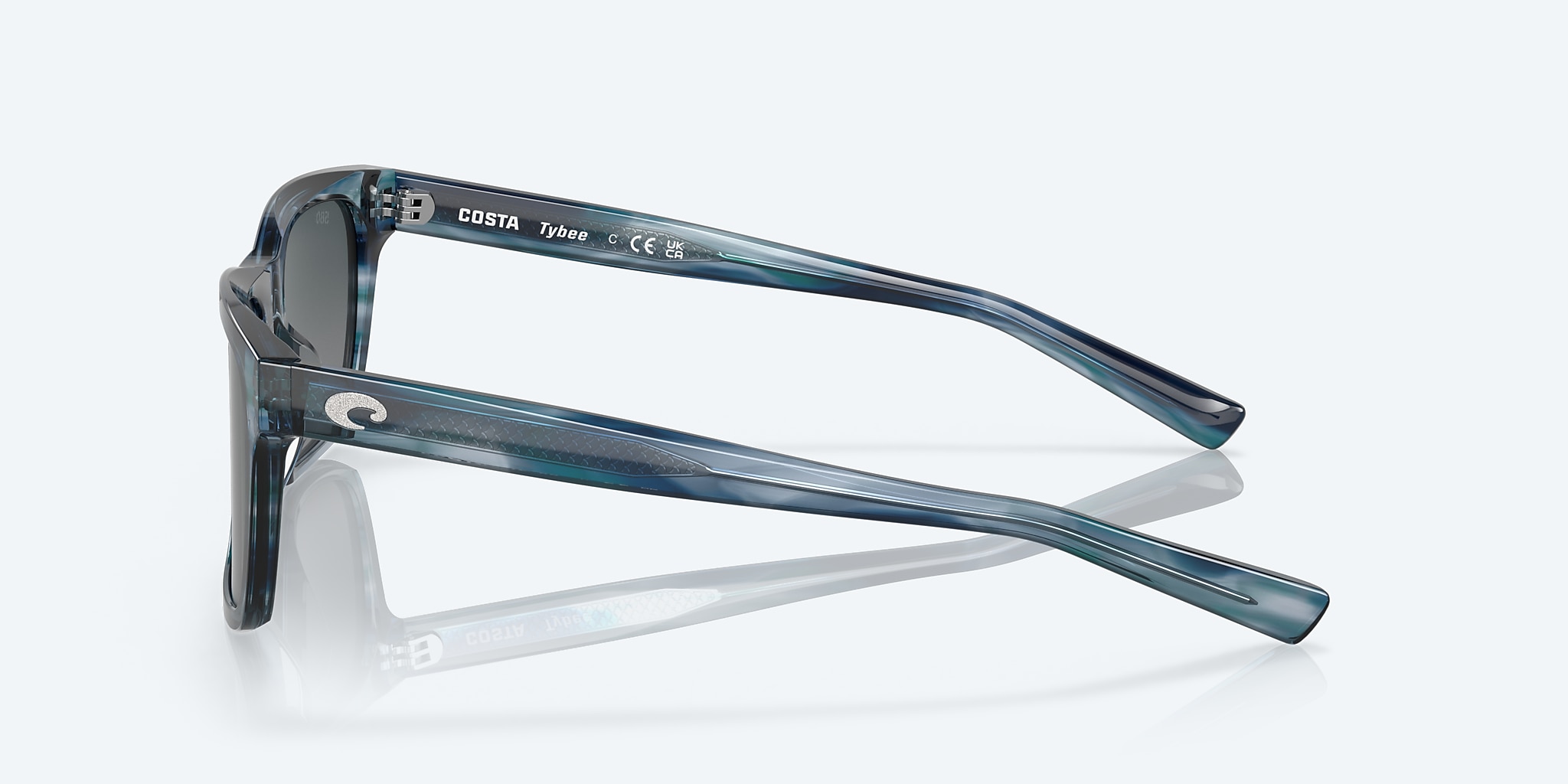 Lunettes de soleil Costa Tybee M (55-19) avec Dégradé Gris verre et Ocean Currents monture Image 3 de 7 Lunettes de soleil Costa Tybee M (55-19) avec Dégradé Gris verre et Ocean Currents monture Image 3 de 7