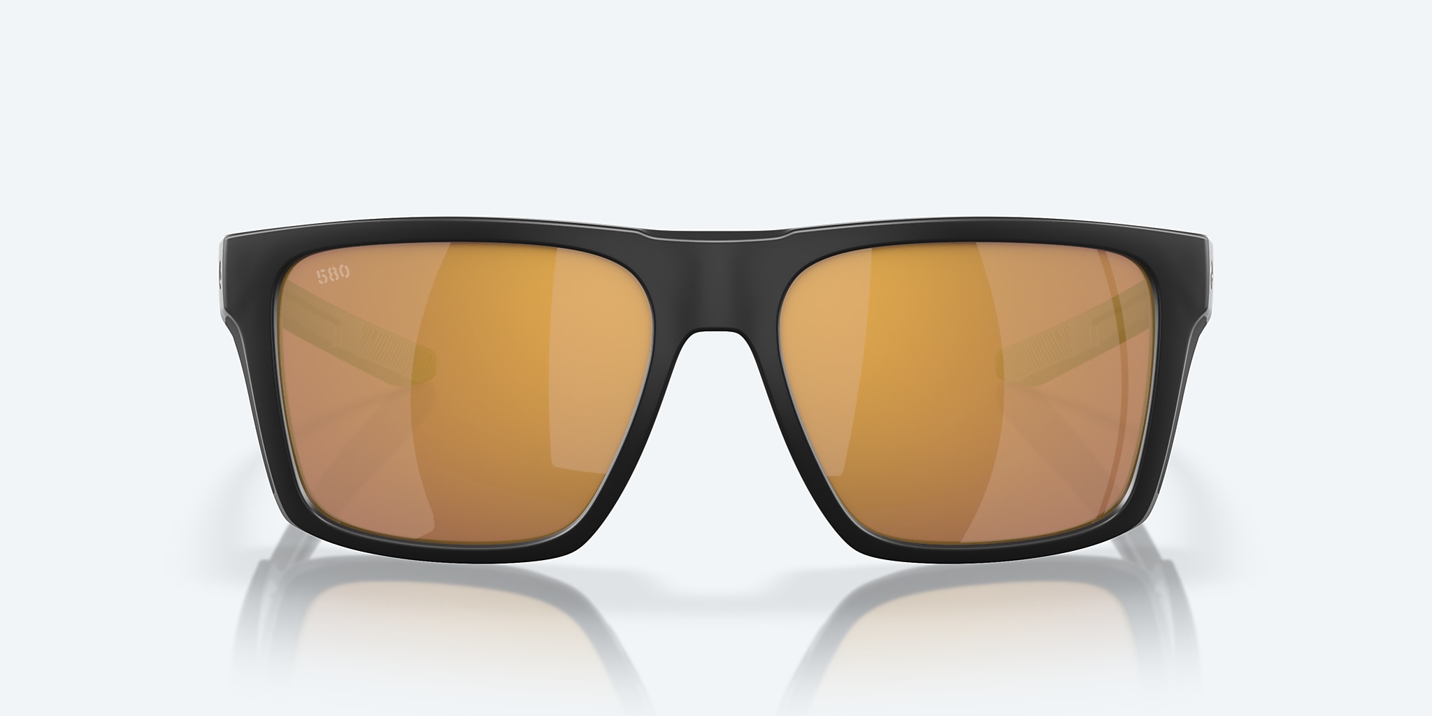 Sunglasses Costa Lido XL (57-16) with Gold Mirror lens and Matte Black frame Image 2 of 7 Sunglasses Costa Lido XL (57-16) with Gold Mirror lens and Matte Black frame Image 2 of 7
