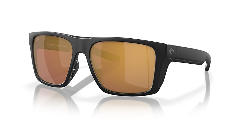 Costa Lido XL (57-16) with Gold Mirror lenses and Matte Black