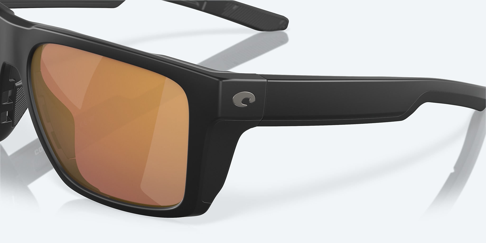 Sunglasses Costa Lido XL (57-16) with Gold Mirror lens and Matte Black frame Image 6 of 7 Sunglasses Costa Lido XL (57-16) with Gold Mirror lens and Matte Black frame Image 6 of 7