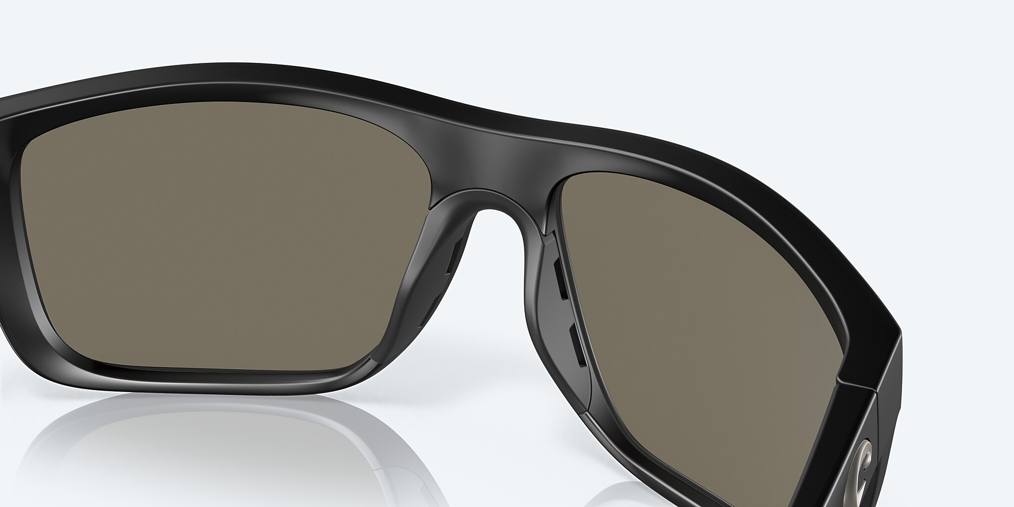 Sunglasses Costa Broadbill L (60-16) with Blue Mirror lens and Matte Black frame Image 7 of 7