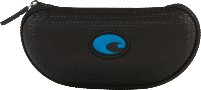 Black Costa Costa Zipper Case | Costa Del Mar® display picture 1