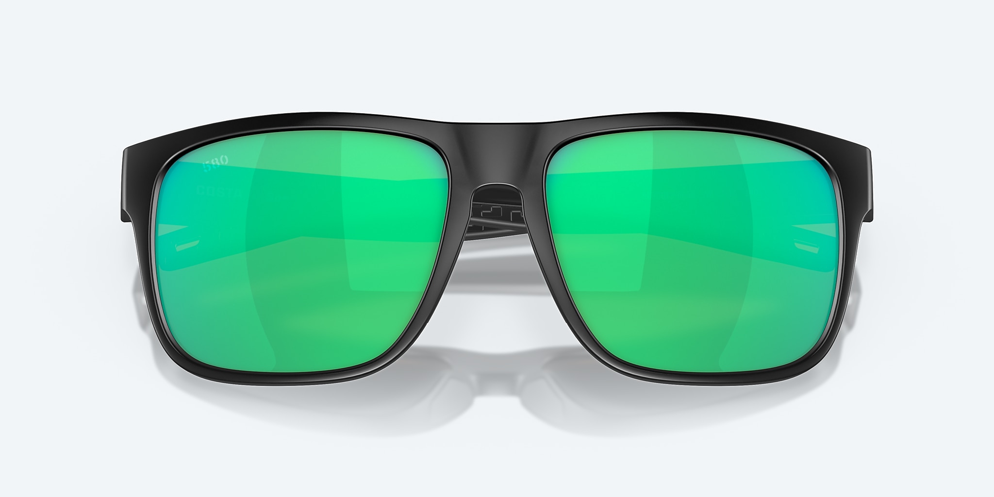 Sunglasses Costa Spearo XL XXL (59-17) with Green Mirror lens and Matte Black frame Image 5 of 7 Sunglasses Costa Spearo XL XXL (59-17) with Green Mirror lens and Matte Black frame Image 5 of 7