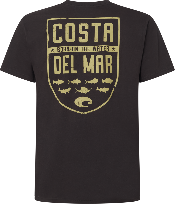 T-shirt manches courtes Westin Old School Noir ou Gris - Leurre de la pêche