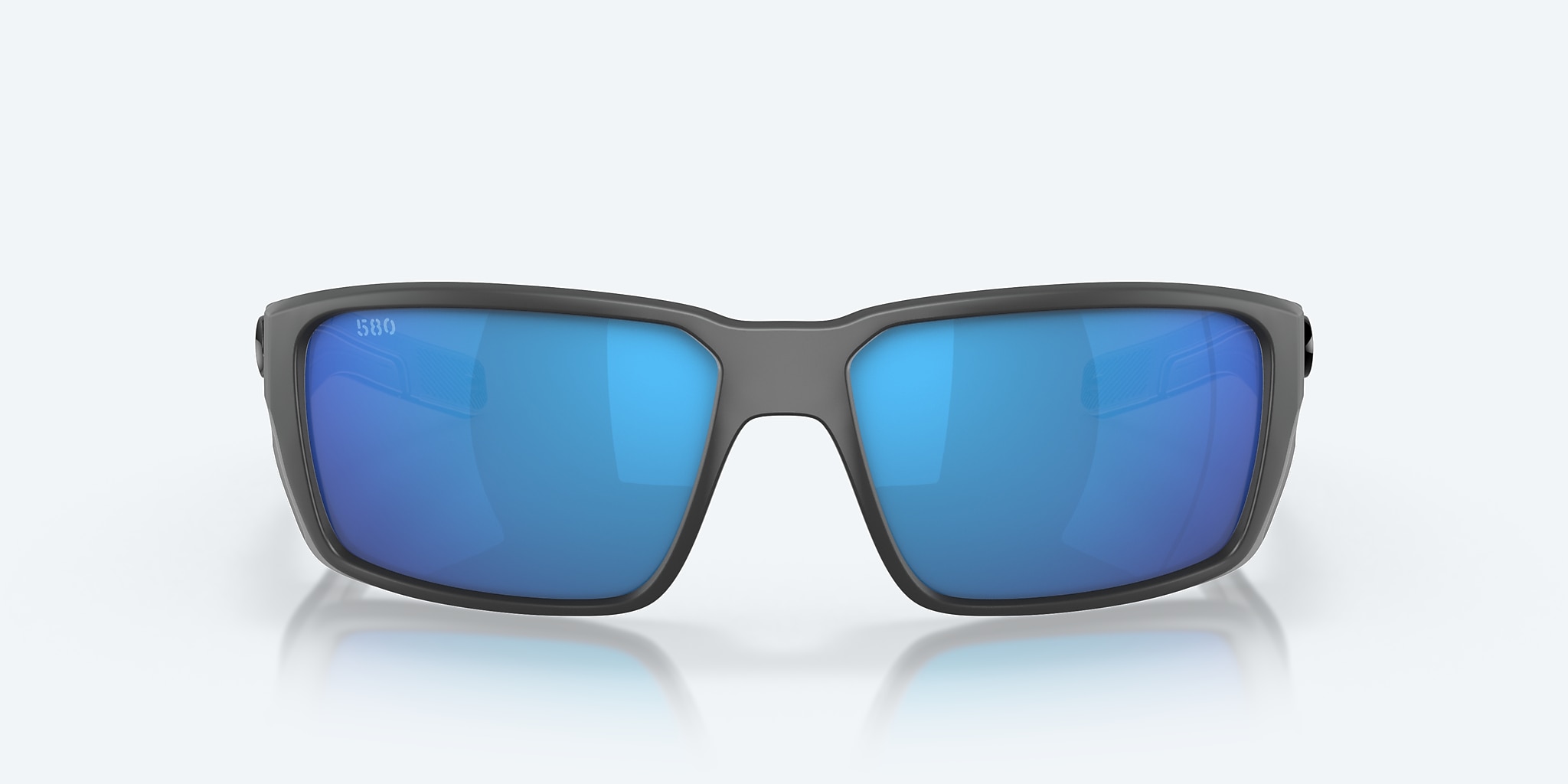 Sunglasses Costa Fantail PRO L (60-15) with Blue Mirror lens and Matte Gray frame Image 2 of 8 Sunglasses Costa Fantail PRO L (60-15) with Blue Mirror lens and Matte Gray frame Image 2 of 8