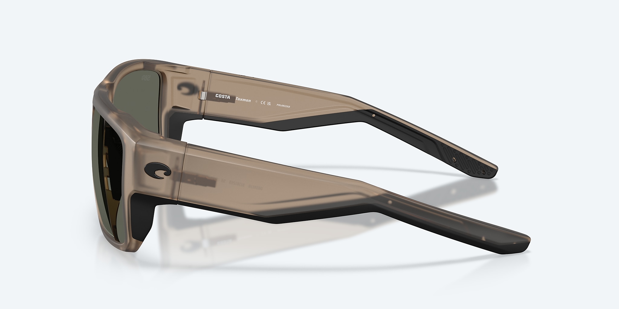 Sunglasses Costa Taxman L (59-16) with Gray lens and Matte Brown Smoke frame Image 3 of 9 Sunglasses Costa Taxman L (59-16) with Gray lens and Matte Brown Smoke frame Image 3 of 9