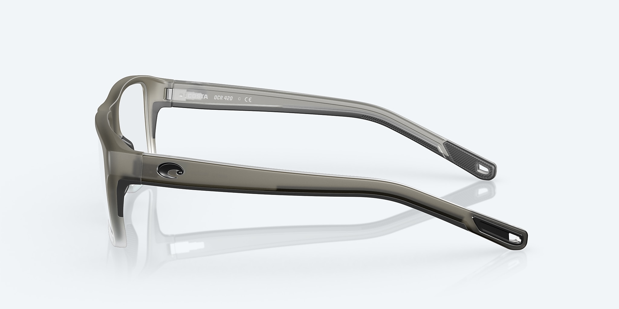 Lentes de Vista Costa Ocean Ridge 420 L (56-17) con Micas de Demostración lente y Gris Niebla Mate montura Imagen 3 de 7 Lentes de Vista Costa Ocean Ridge 420 L (56-17) con Micas de Demostración lente y Gris Niebla Mate montura Imagen 3 de 7