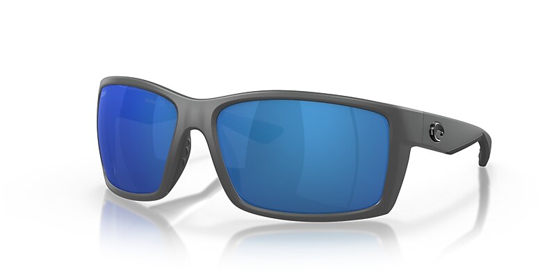 Costa Reefton XL (64-15) with Blue Mirror lenses and Matte Gray