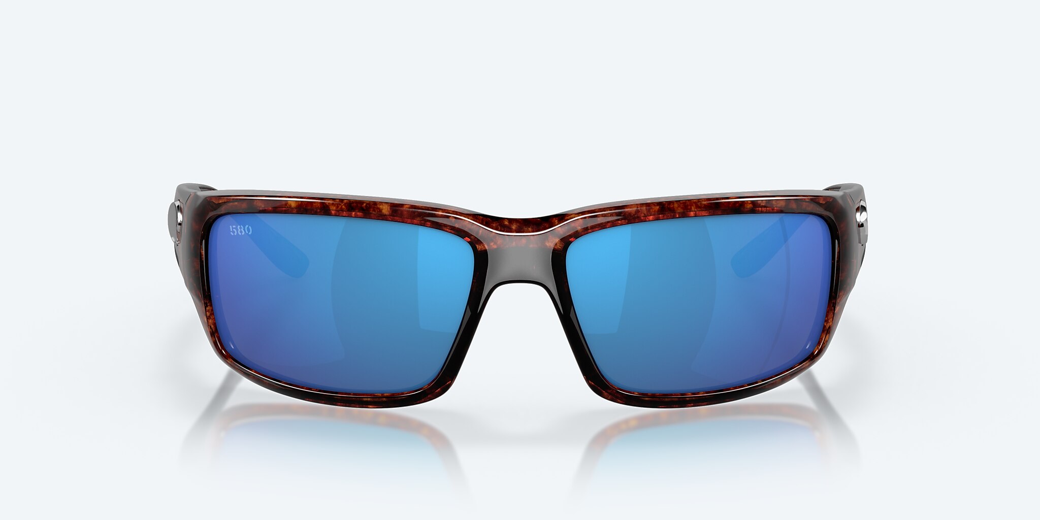 Sunglasses Costa Fantail M (59-14) with Blue Mirror lens and Tortoise frame Image 2 of 7