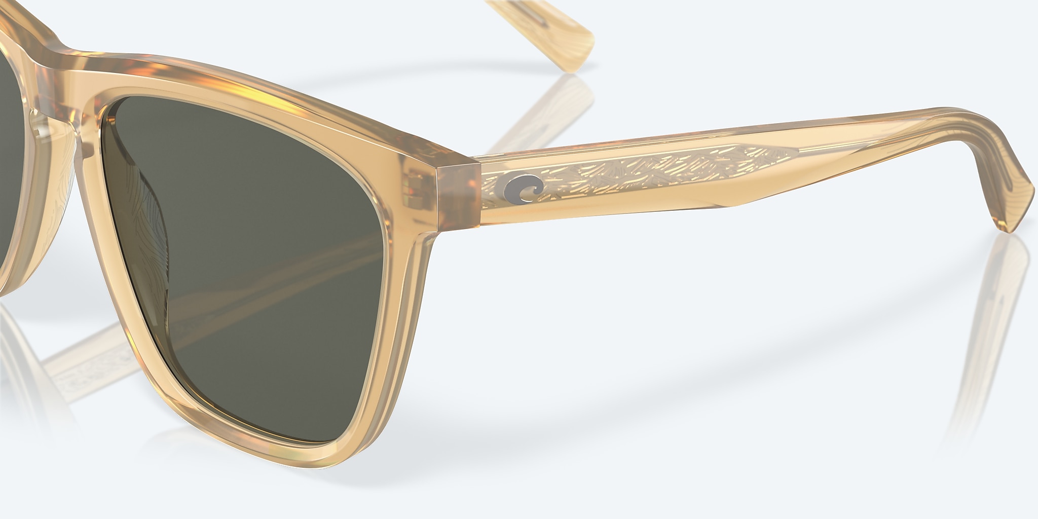 Sunglasses Costa Ulu L (56-17) with Gray lens and Sun Coral frame Image 6 of 7 Sunglasses Costa Ulu L (56-17) with Gray lens and Sun Coral frame Image 6 of 7